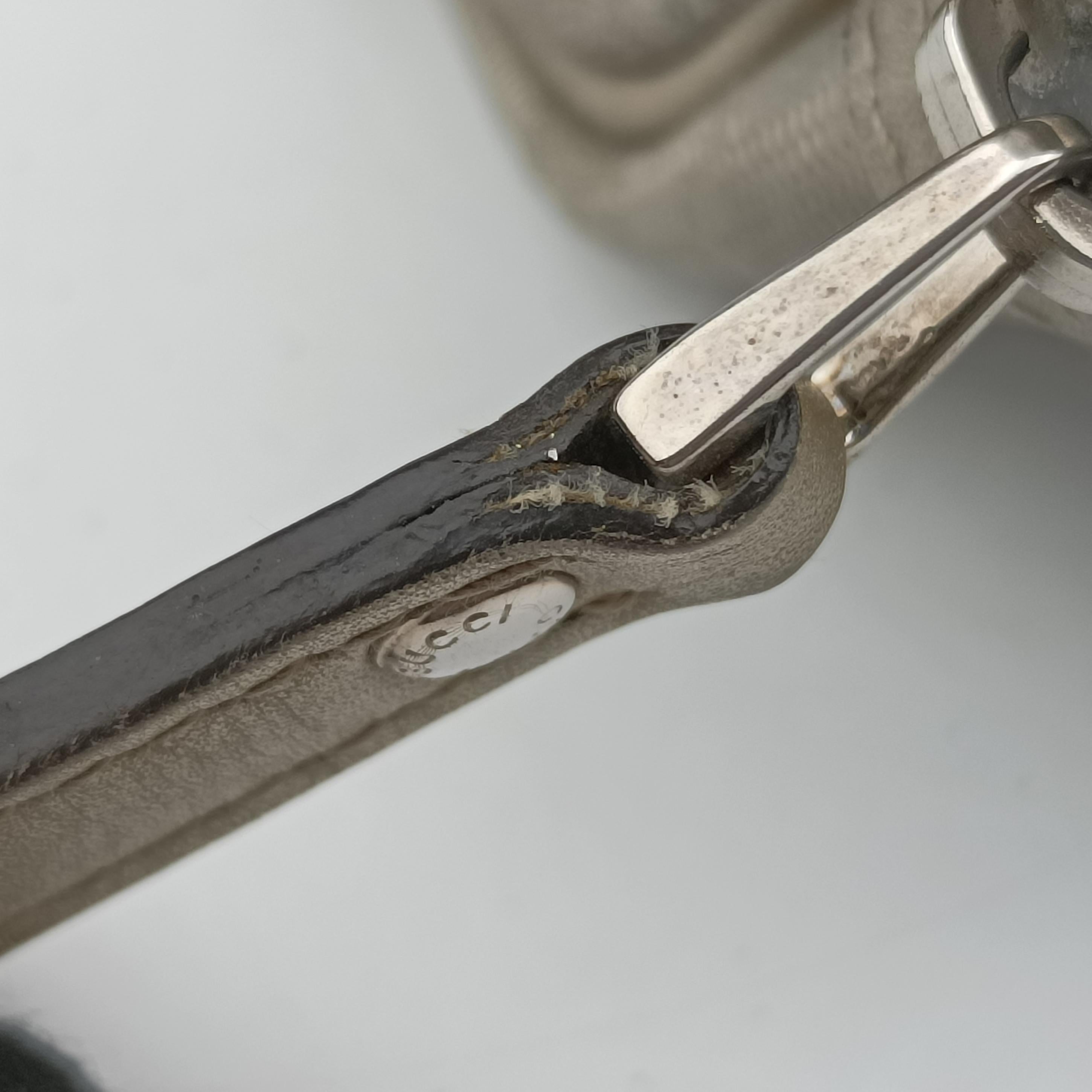 Pre-owned Gucci GG plus Spring Joy GG Supreme Silver PVC coated canvas 203696 bostonbag | stylenewstar