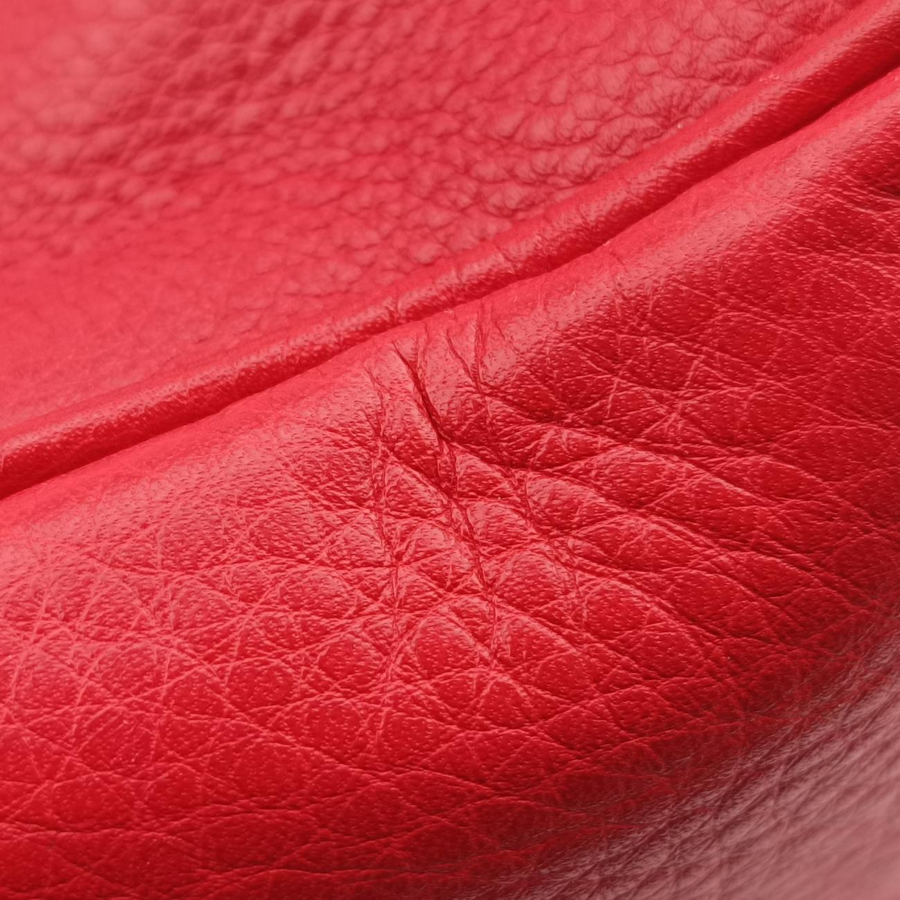 Pre-owned Gucci Bamboo Red Leather 282315 shoulderbag | stylenewstar