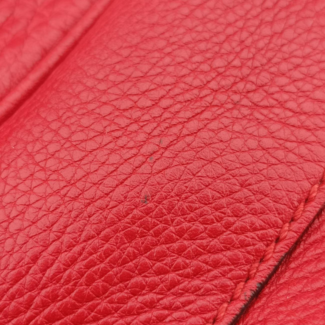 Pre-owned Gucci Bamboo Red Leather 282315 shoulderbag | stylenewstar