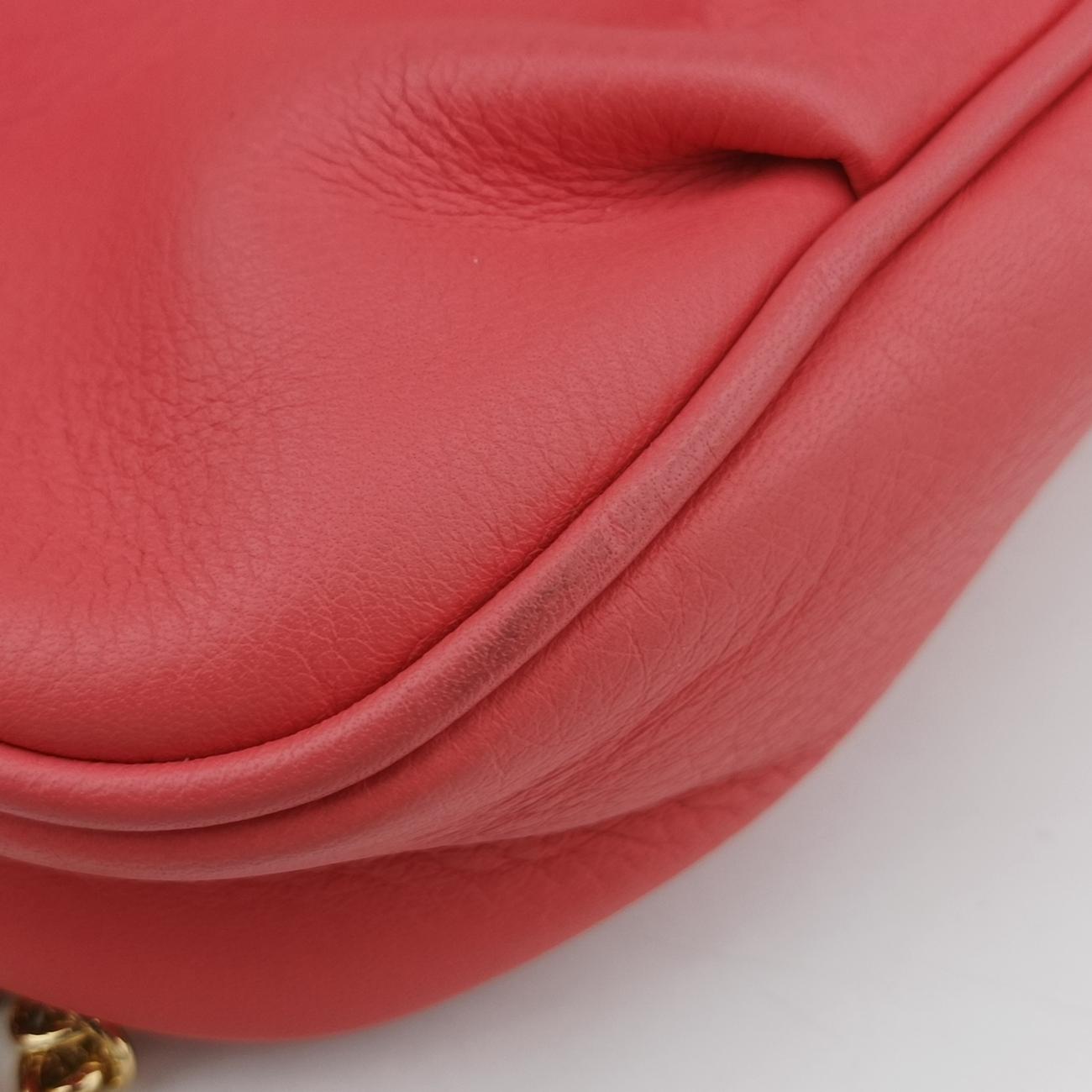 Secondhand Fendi Fendista Pochette Pink Leather 8MO276 shoulderbag | stylenewstar