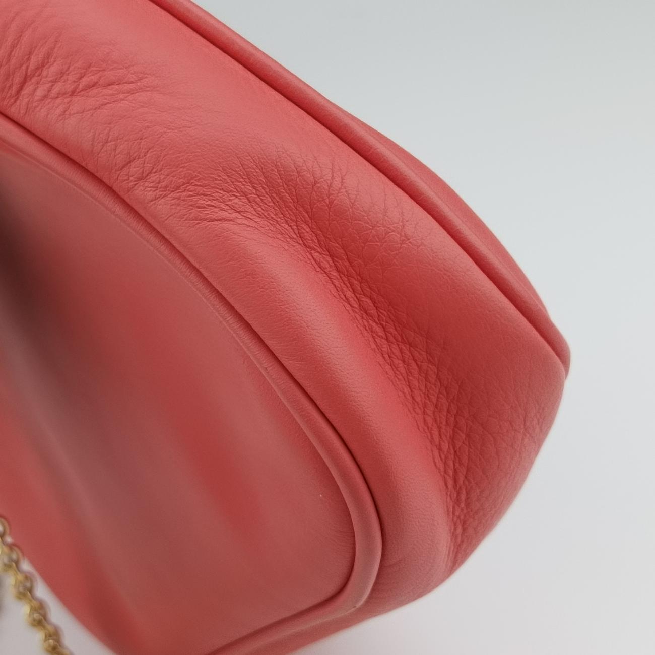 Secondhand Fendi Fendista Pochette Pink Leather 8MO276 shoulderbag | stylenewstar