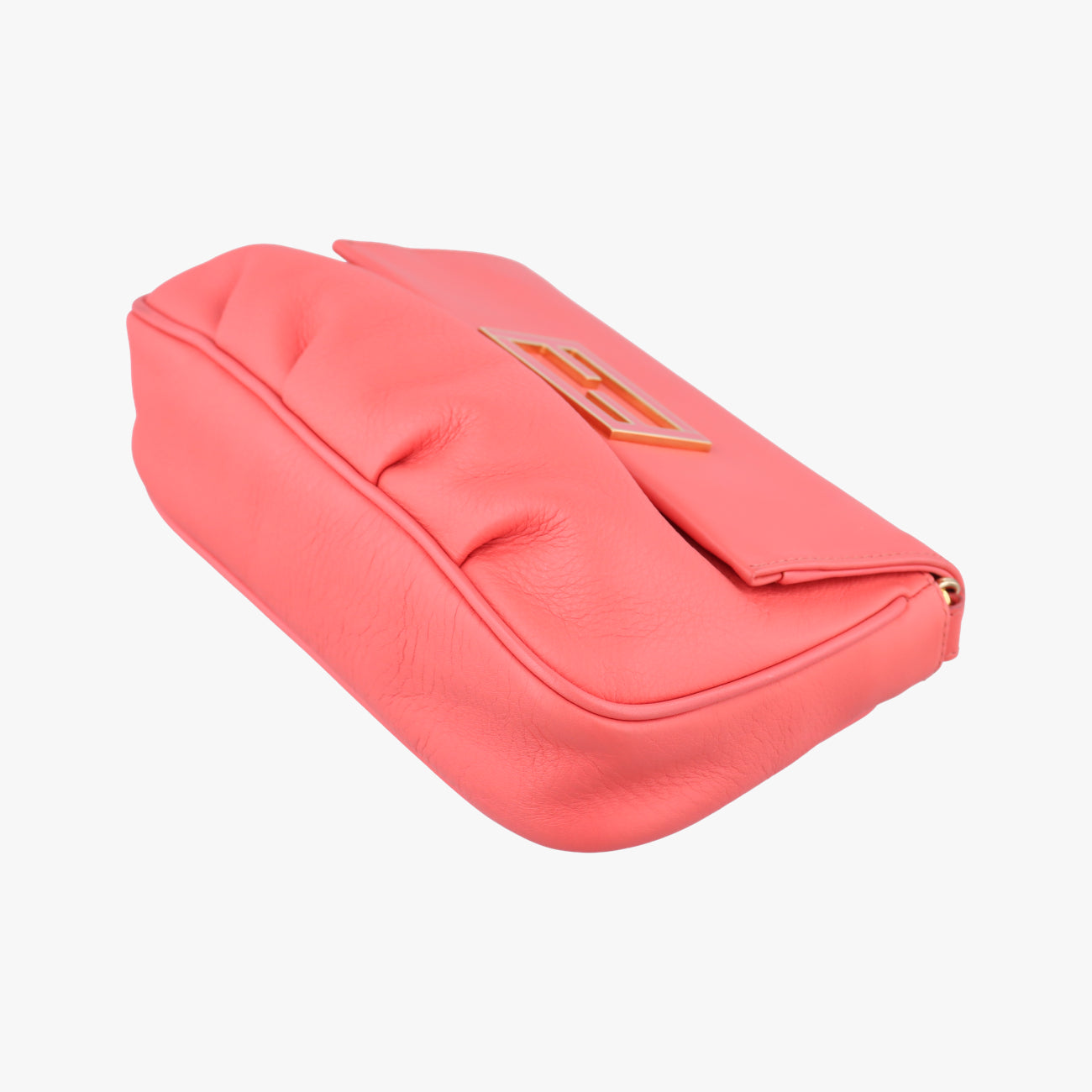 Secondhand Fendi Fendista Pochette Pink Leather 8MO276 shoulderbag | stylenewstar