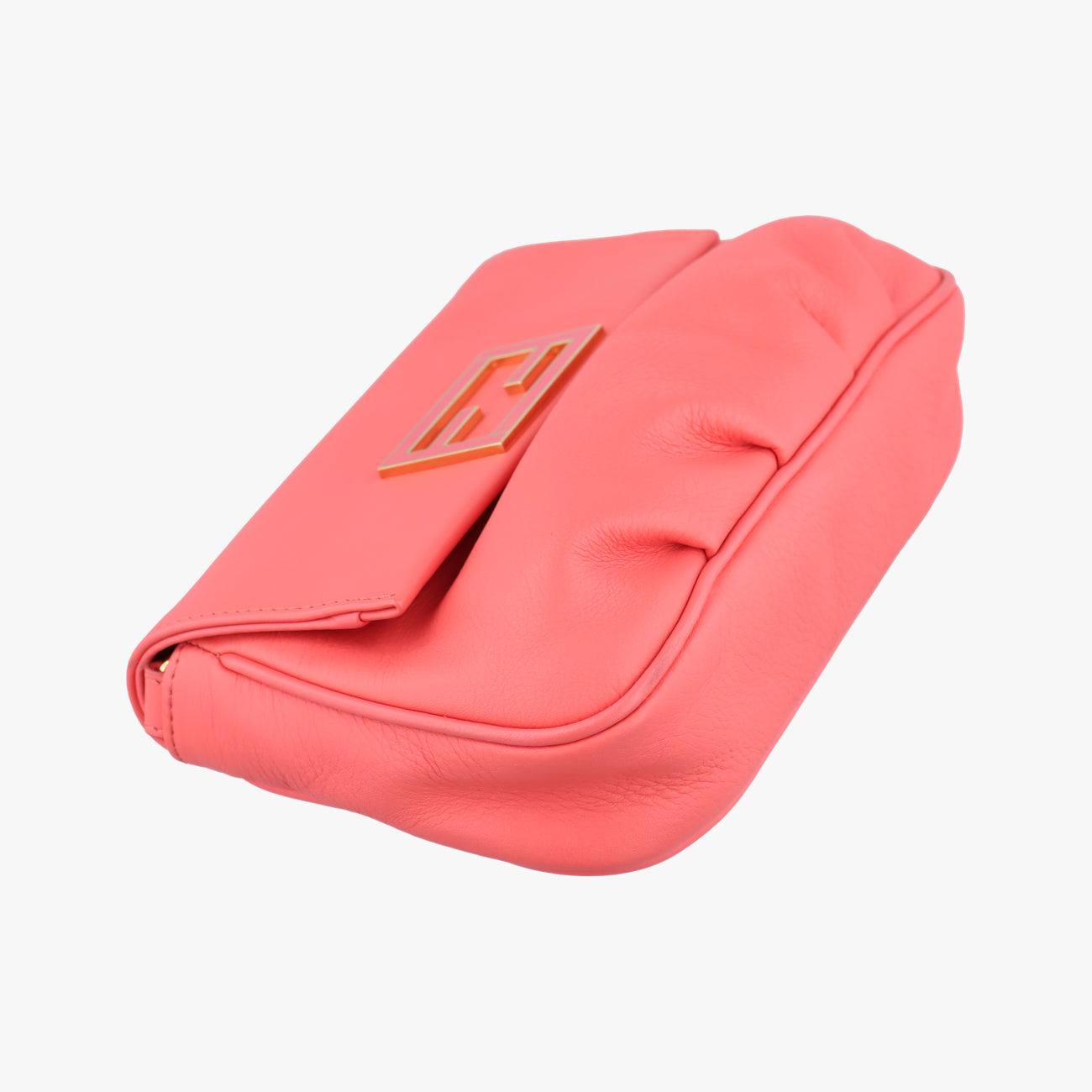 Secondhand Fendi Fendista Pochette Pink Leather 8MO276 shoulderbag | stylenewstar