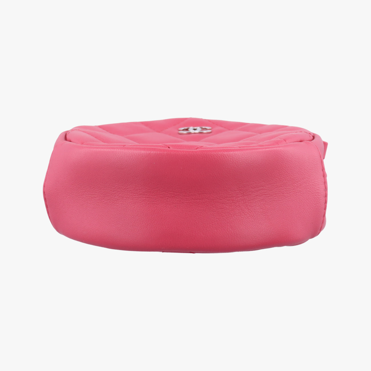 Pre-owned Chanel Matelasse Round Pink Lambskin A70657 shoulderbag | stylenewstar