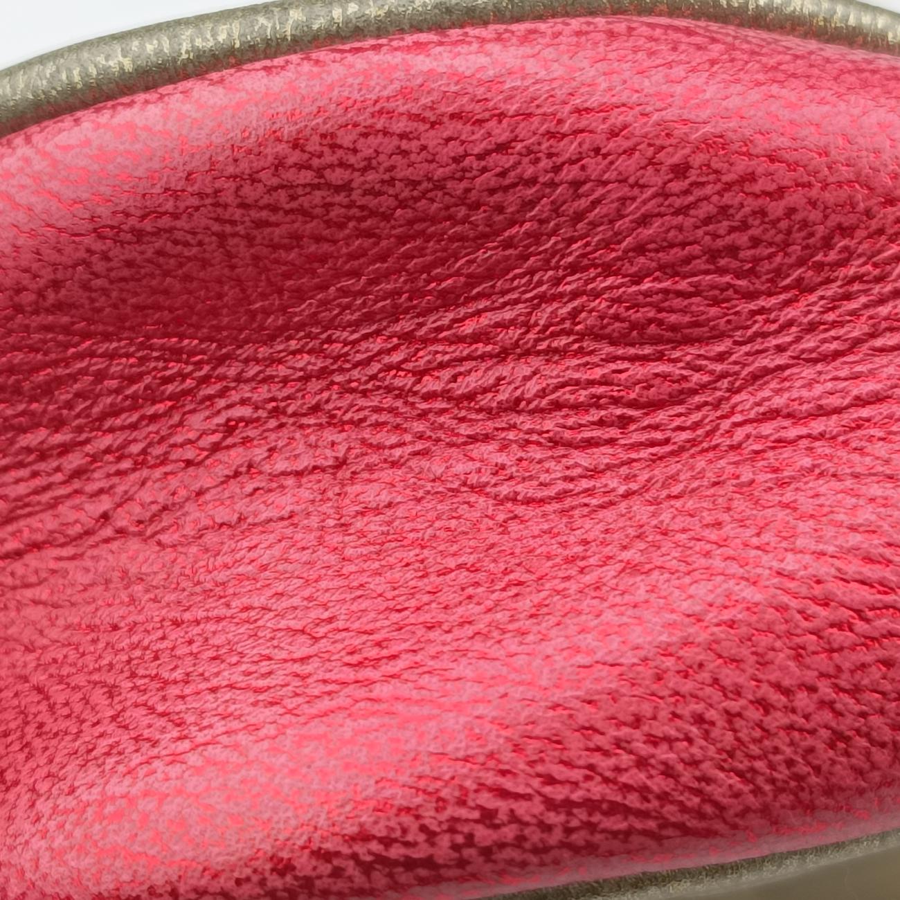 Pre-owned Gucci Laminate Red×Green Leather 534951 shoulderbag | stylenewstar