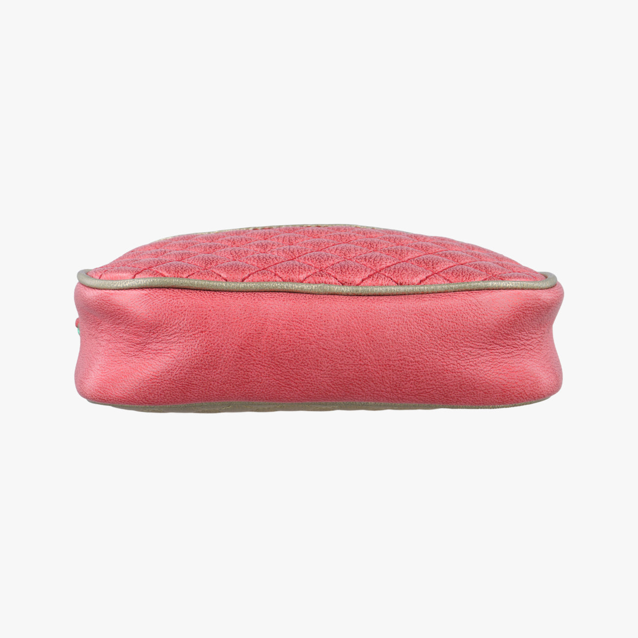 Pre-owned Gucci Laminate Red×Green Leather 534951 shoulderbag | stylenewstar