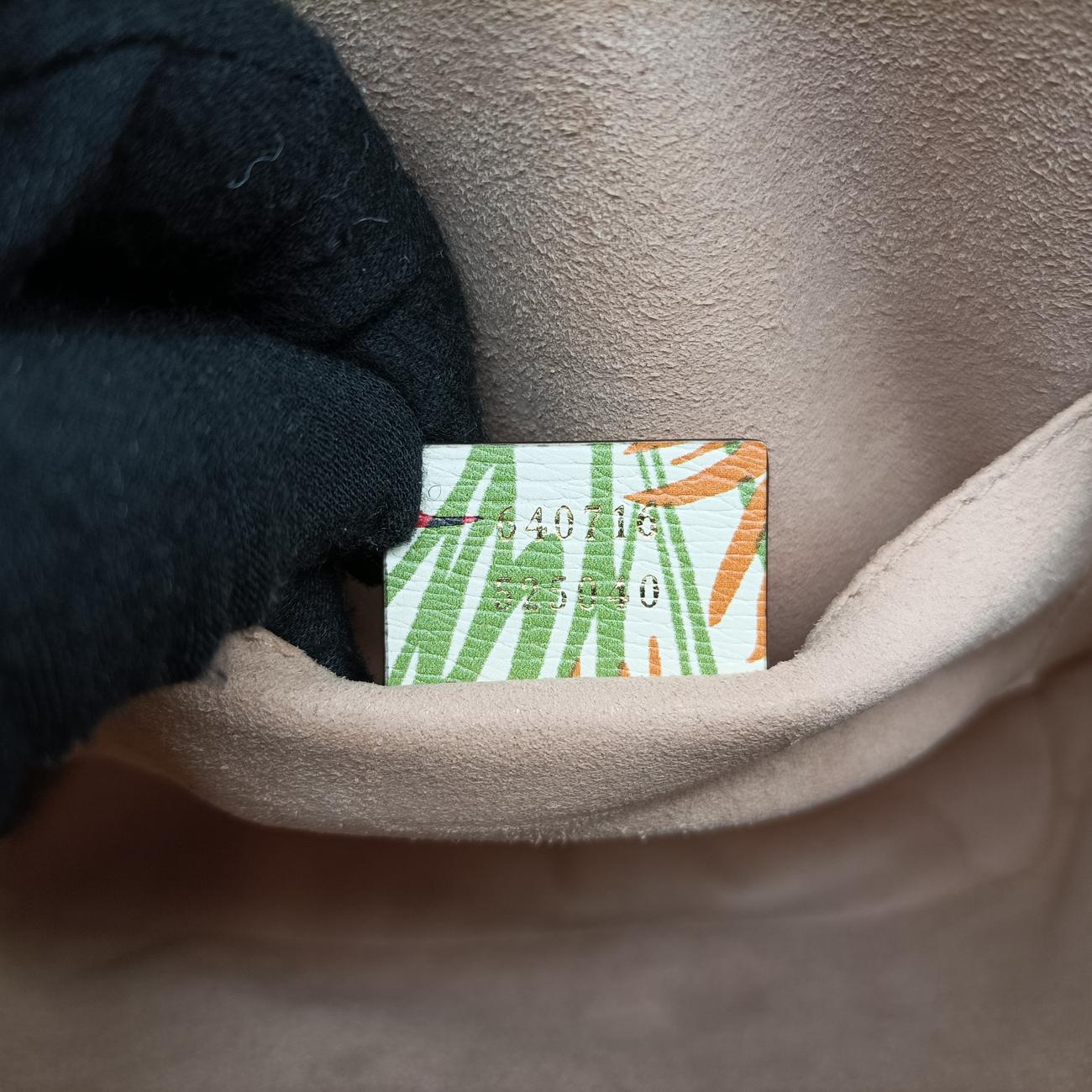 Pre-owned Gucci KEN SCOTT Horsebit 1955 Multicolour Leather 640716 shoulderbag | stylenewstar