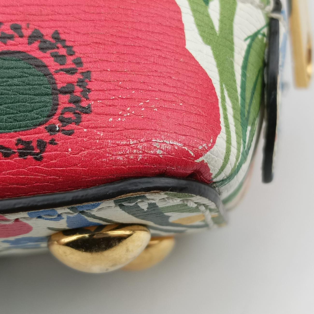 Pre-owned Gucci KEN SCOTT Horsebit 1955 Multicolour Leather 640716 shoulderbag | stylenewstar