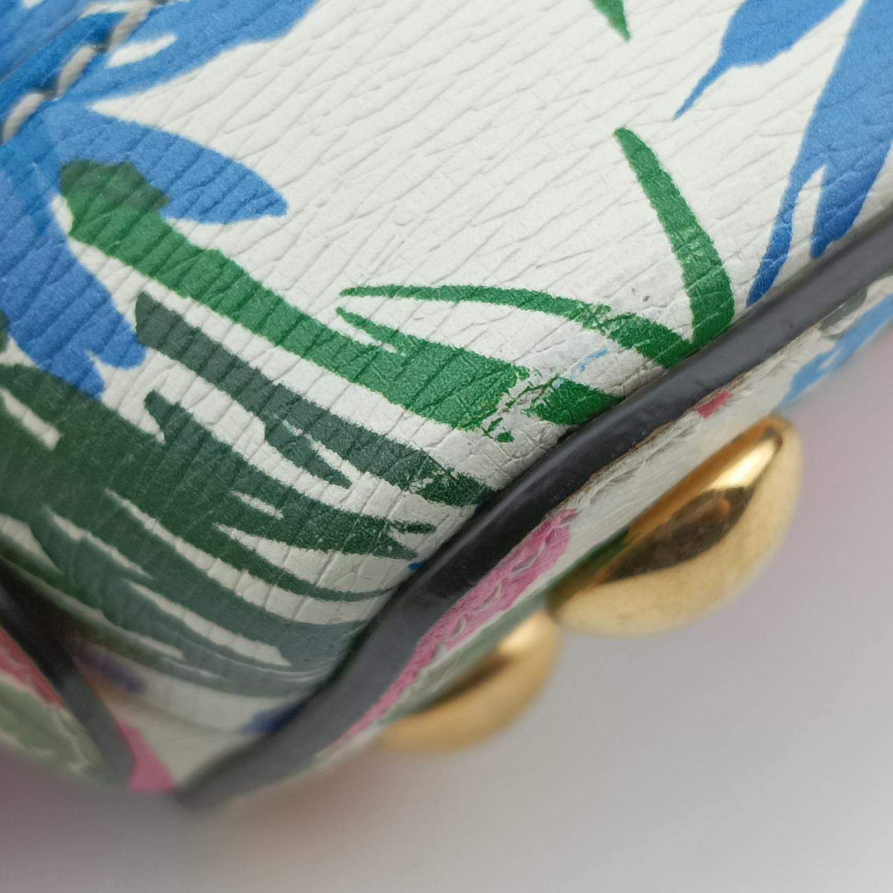 Pre-owned Gucci KEN SCOTT Horsebit 1955 Multicolour Leather 640716 shoulderbag | stylenewstar