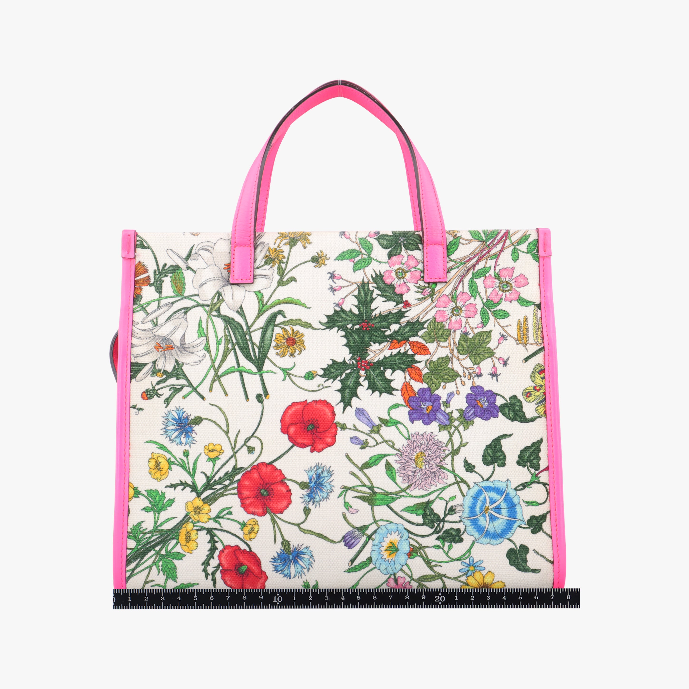 Pre-owned Gucci Flora Multicolour Canvas 550141 shoulderbag | stylenewstar