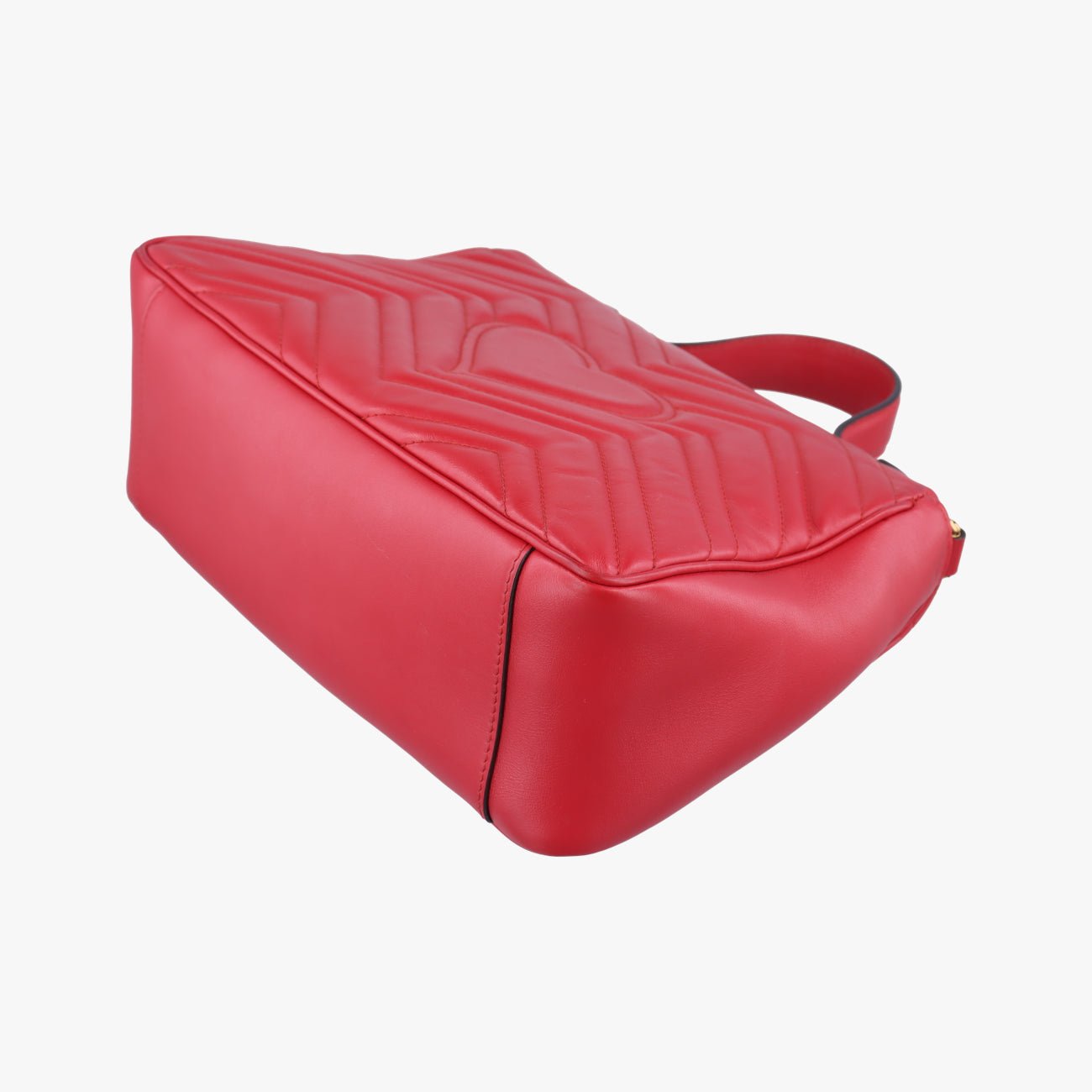 Vintage Gucci GG Marmont Red Leather 498110 shoulderbag | stylenewstar