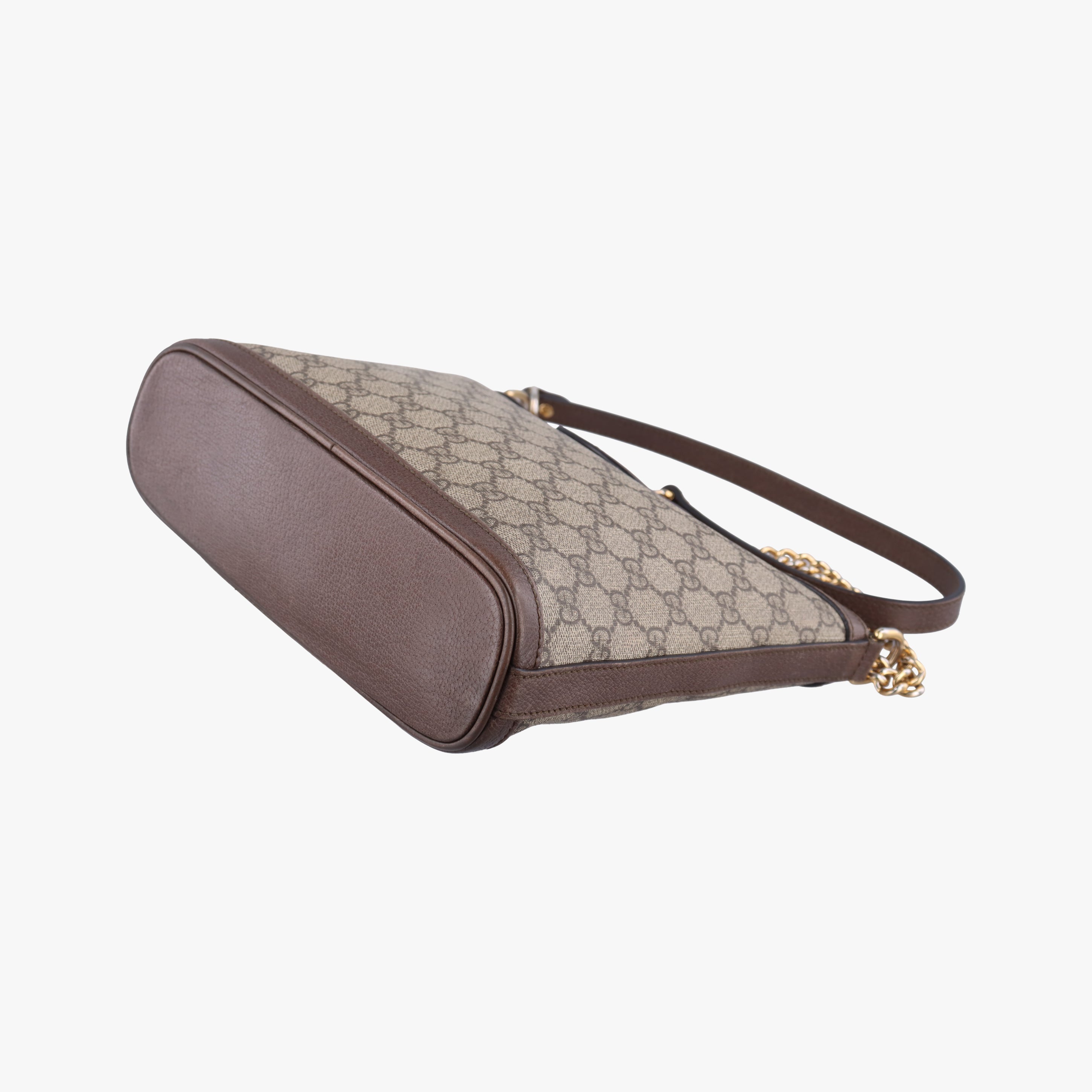 Pre-owned Gucci Dionysus beige×Brown PVC coated canvas 499622 shoulderbag | stylenewstar