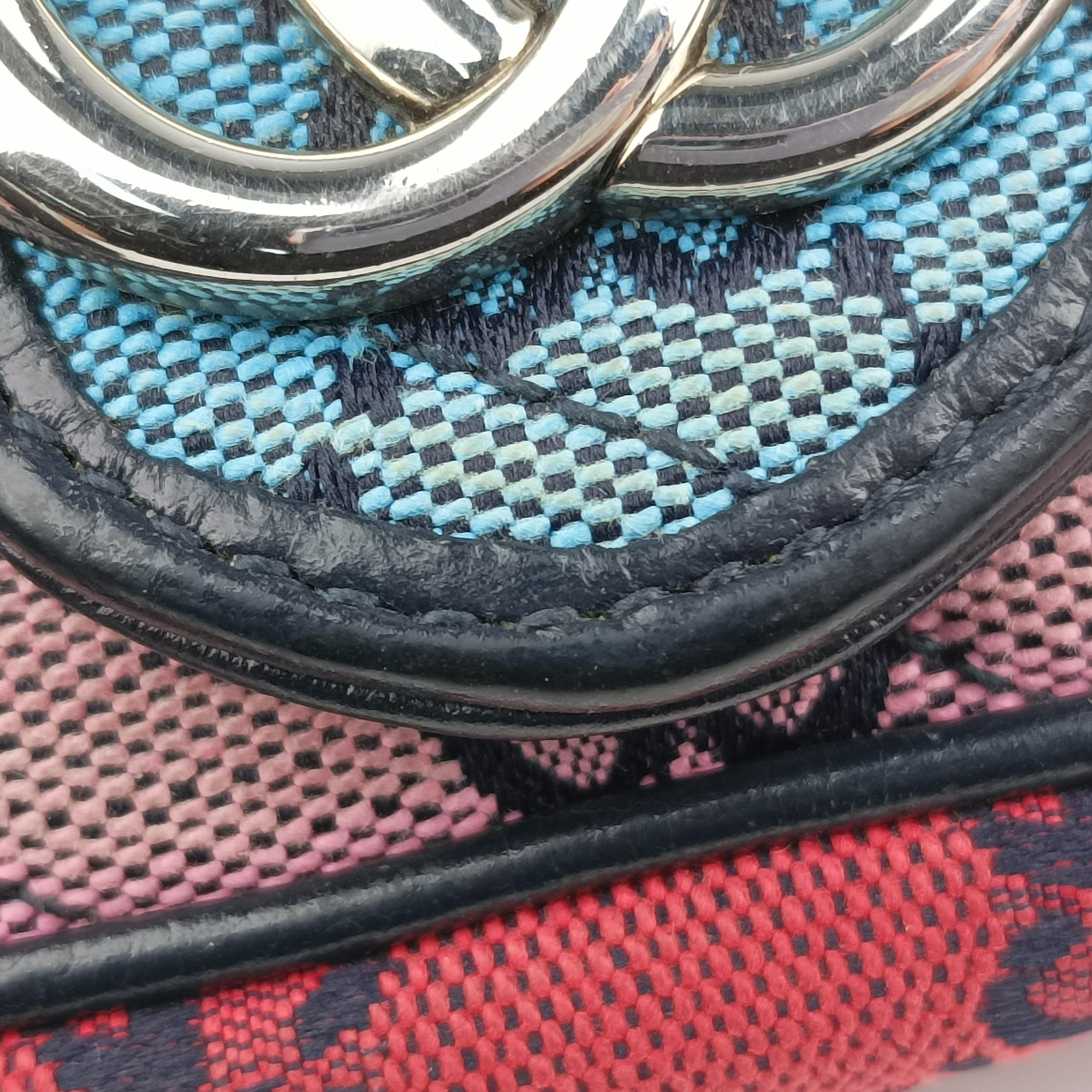 Secondhand Gucci GG Marmont Multicolour Canvas 476433 shoulderbag | stylenewstar