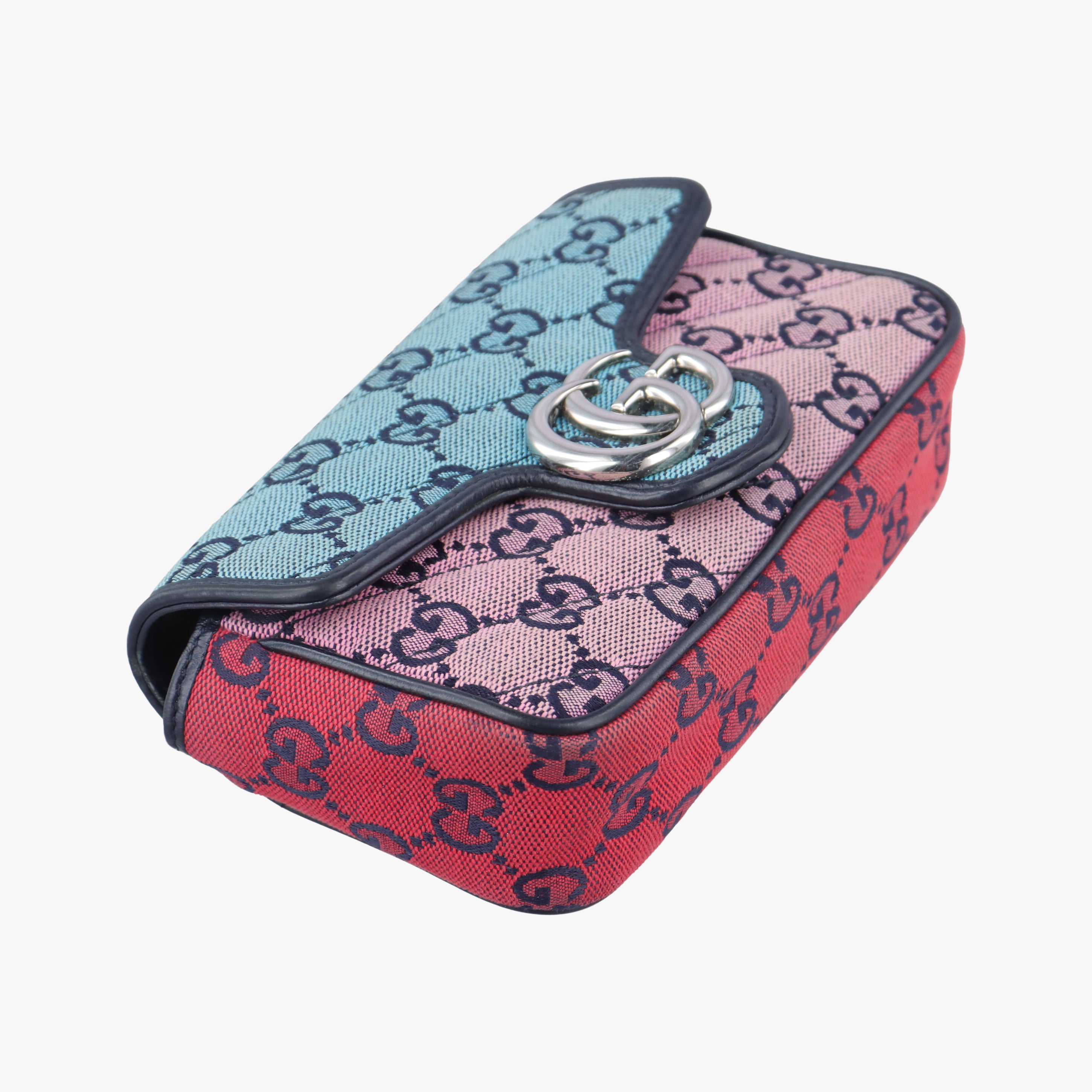 Secondhand Gucci GG Marmont Multicolour Canvas 476433 shoulderbag | stylenewstar