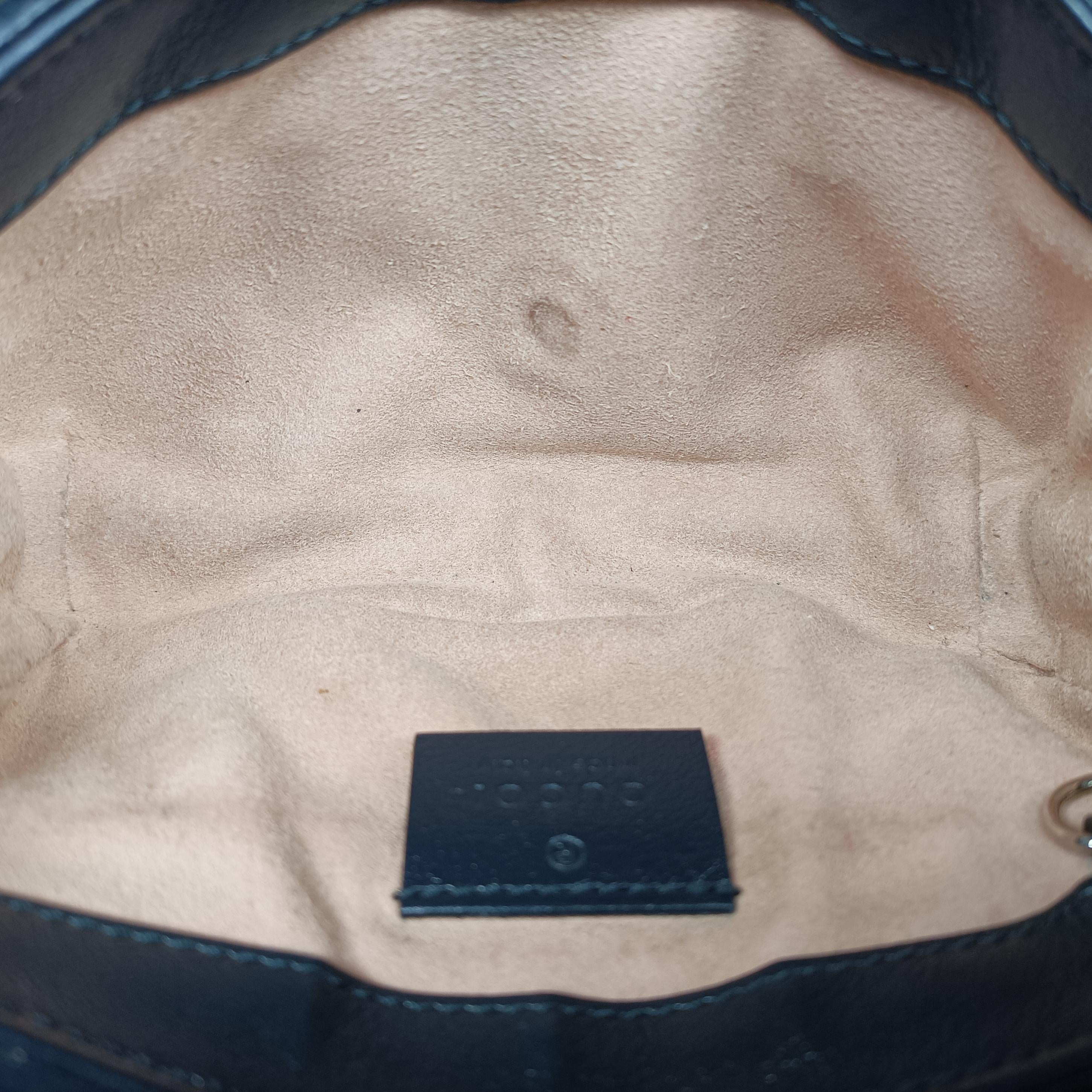 Secondhand Gucci GG Marmont Multicolour Canvas 476433 shoulderbag | stylenewstar