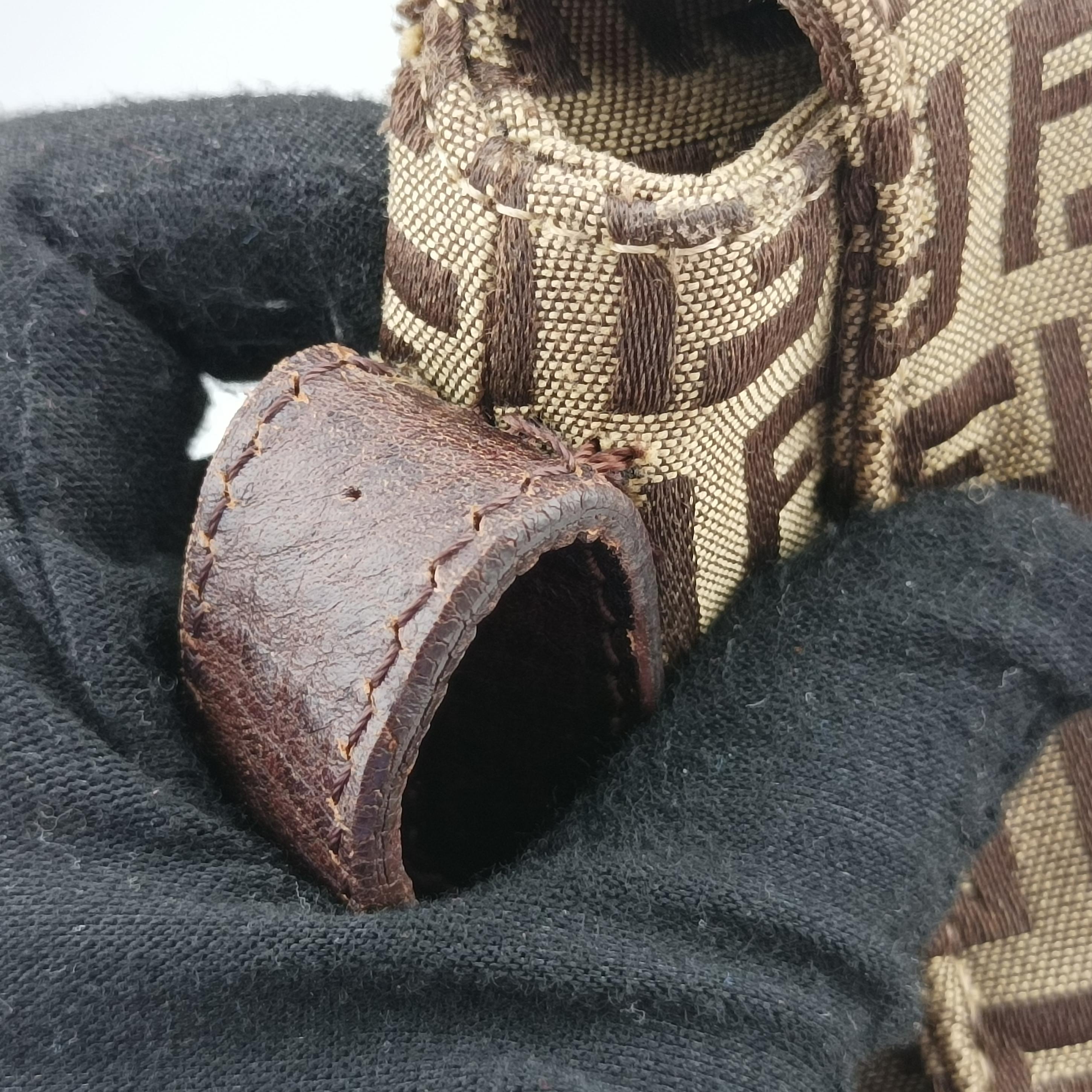 Secondhand Fendi Zucchino Brown canvas 8BT127 shoulderbag | stylenewstar