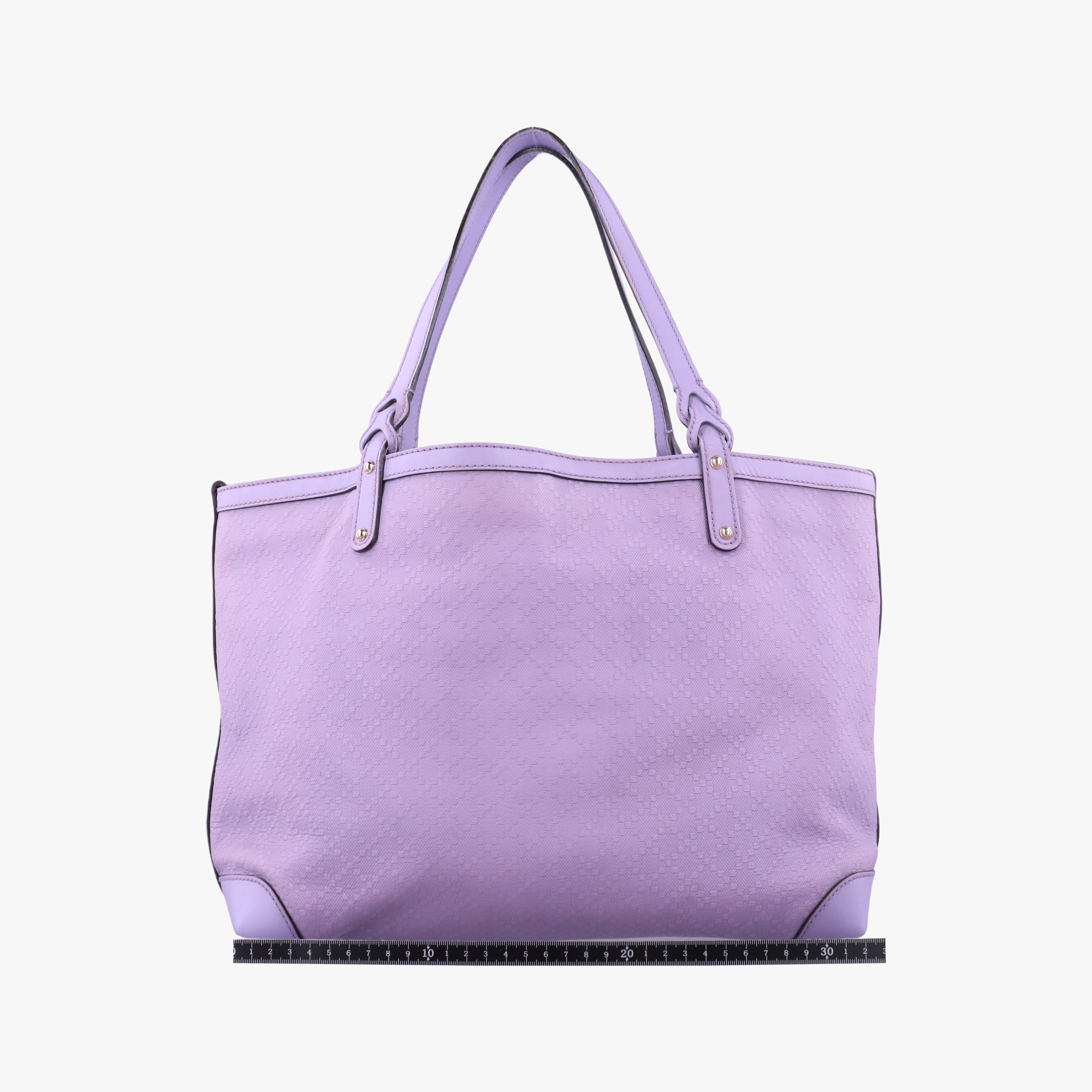 Pre-owned Gucci GG Craft Purple Leather 247209 shoulderbag | stylenewstar