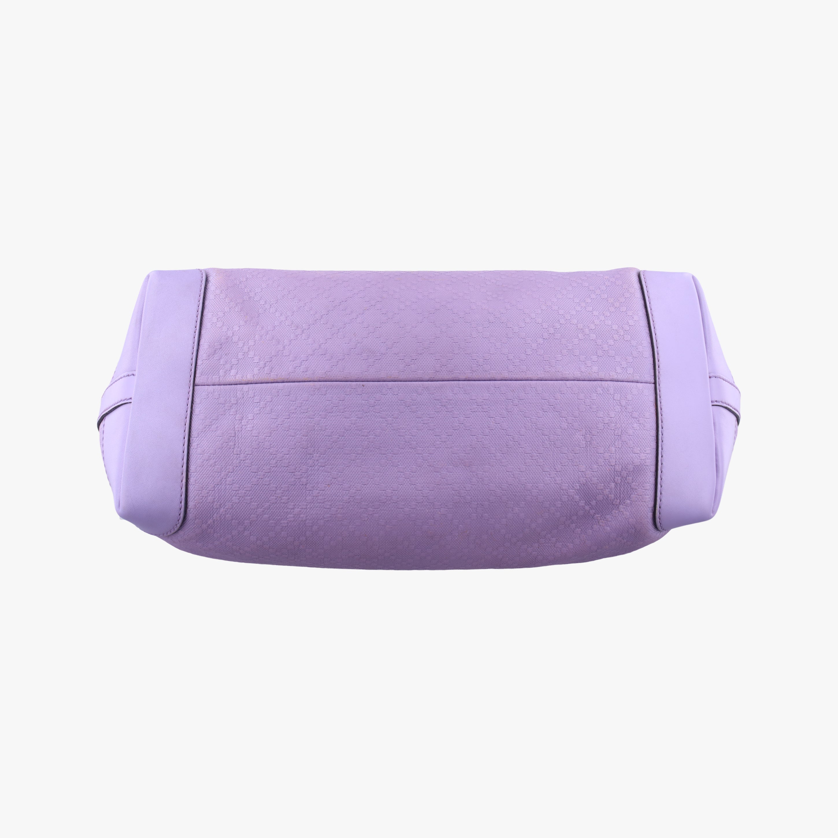Pre-owned Gucci GG Craft Purple Leather 247209 shoulderbag | stylenewstar