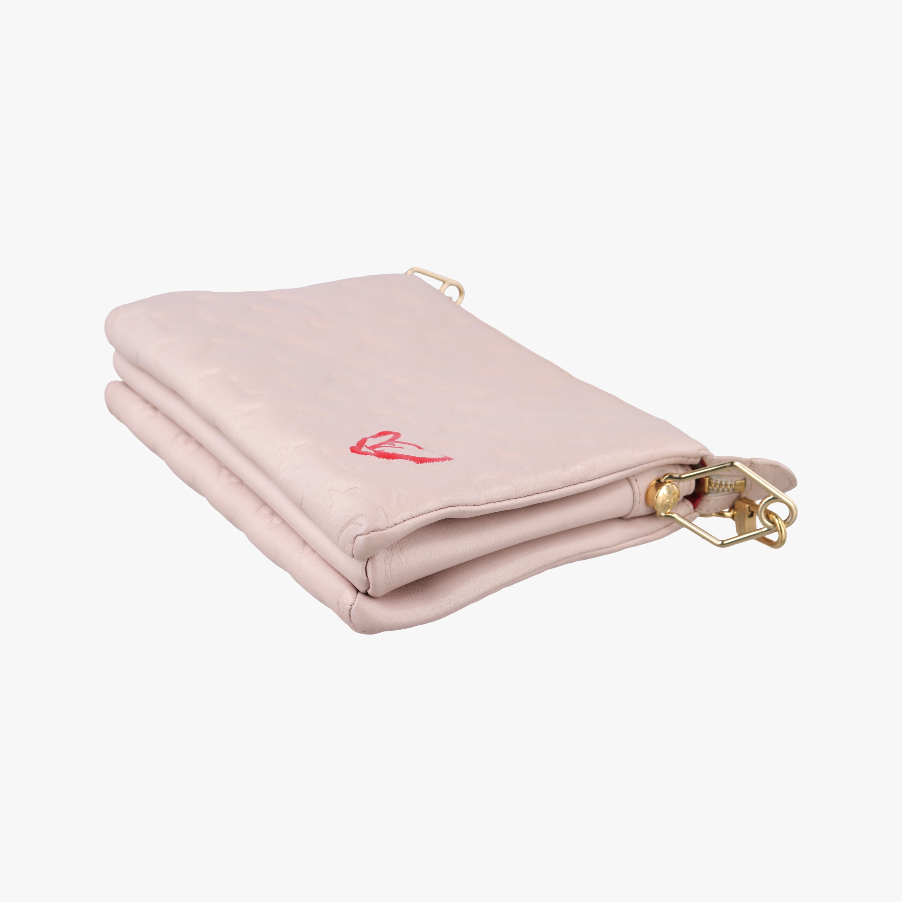 Pre-owned Louis Vuitton Coussin PM Pink leather M58739 shoulderbag | stylenewstar