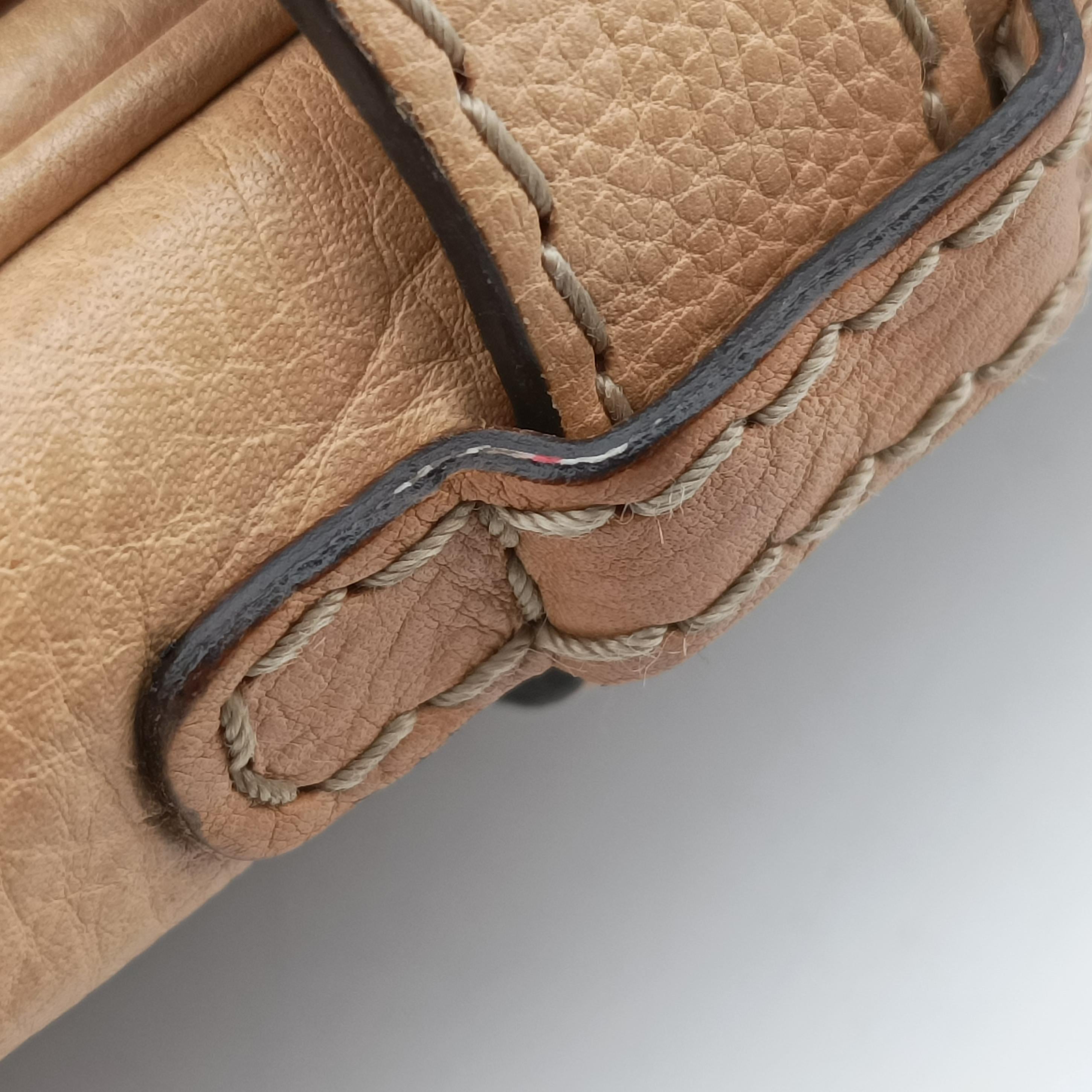 Pre-owned Gucci Marrakech Messenger Brown canvas 257024 shoulderbag | stylenewstar