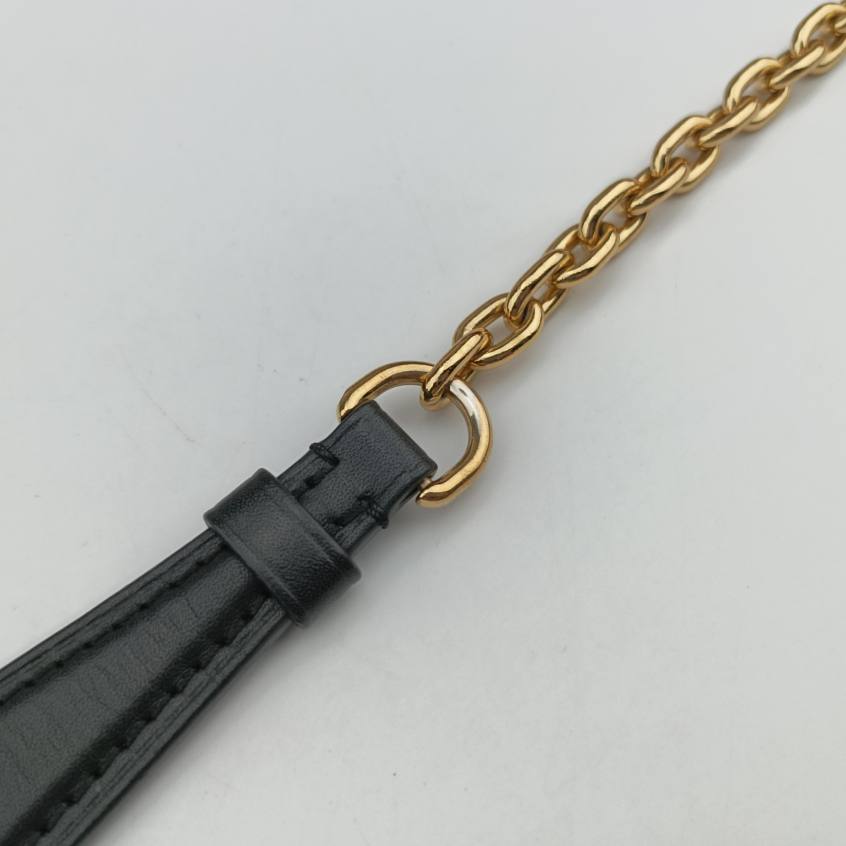 Pre-owned Louis Vuitton SAINT PLACIDE brown×CERISE Monogram Canvas×calf leather M43713 shoulderbag | stylenewstar