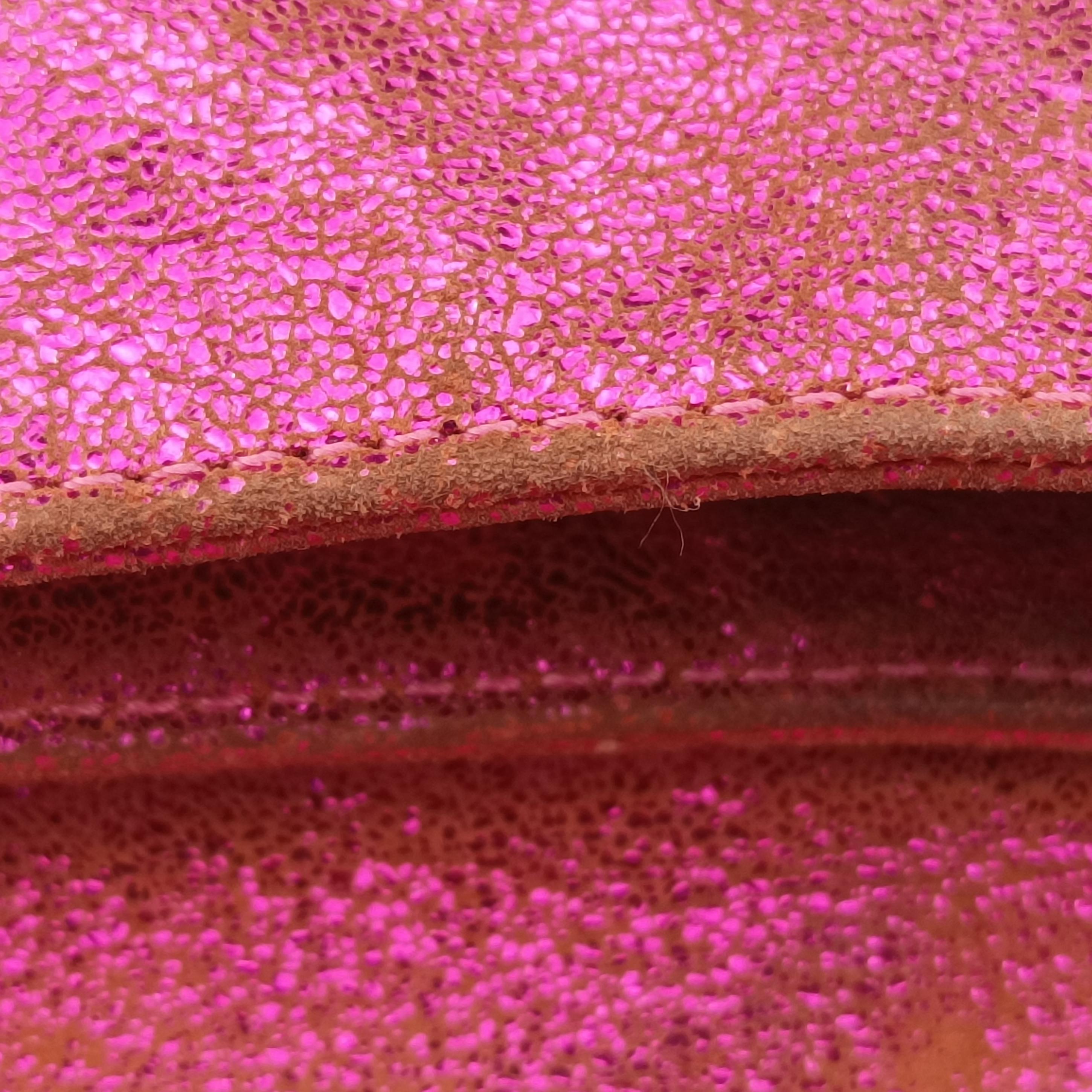 Pre-owned Fendi Chef Pink Leather 8BR353 shoulderbag | stylenewstar