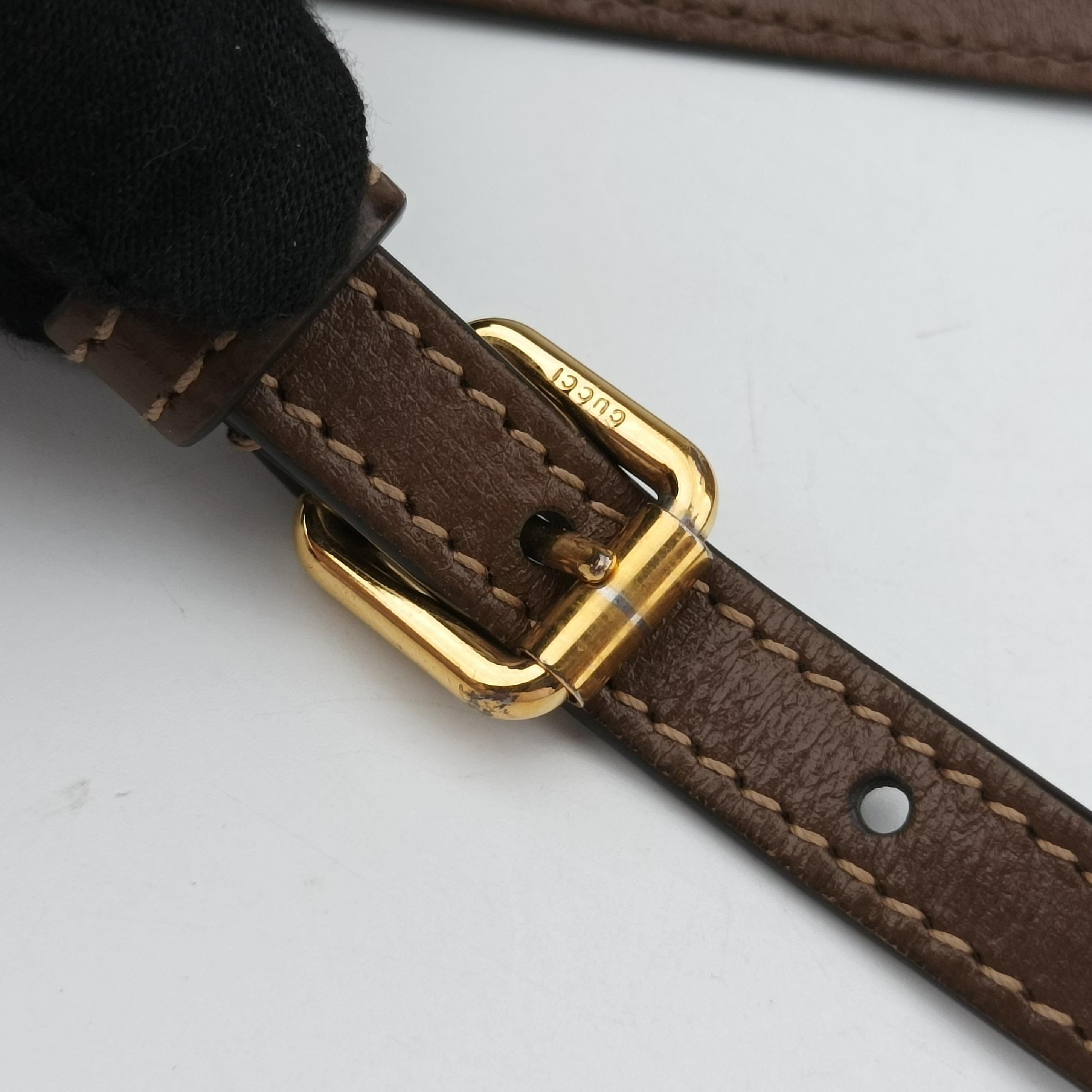 Vintage Gucci Interlocking G Brown PVC coated canvas 671674 shoulderbag | stylenewstar