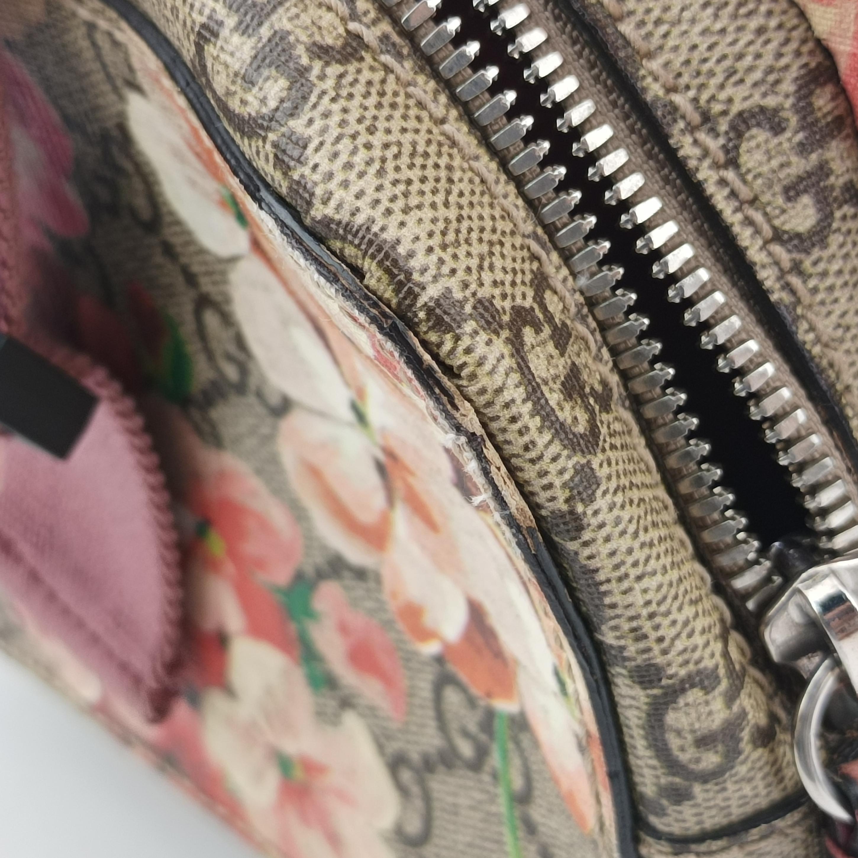 Pre-owned Gucci GG Blooms Beige×Multicolour PVC coated canvas 410544 backpack/rucksack | stylenewstar