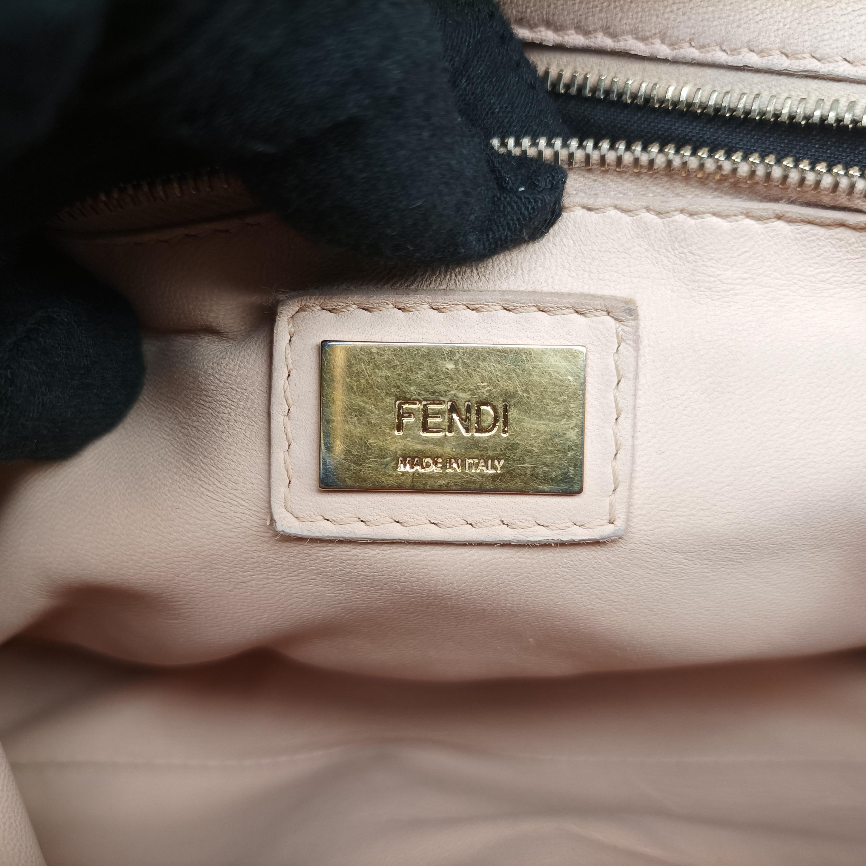 Vintage Fendi PEEKABOO Multicolour Canvas×Leather 8BN244 shoulderbag | stylenewstar