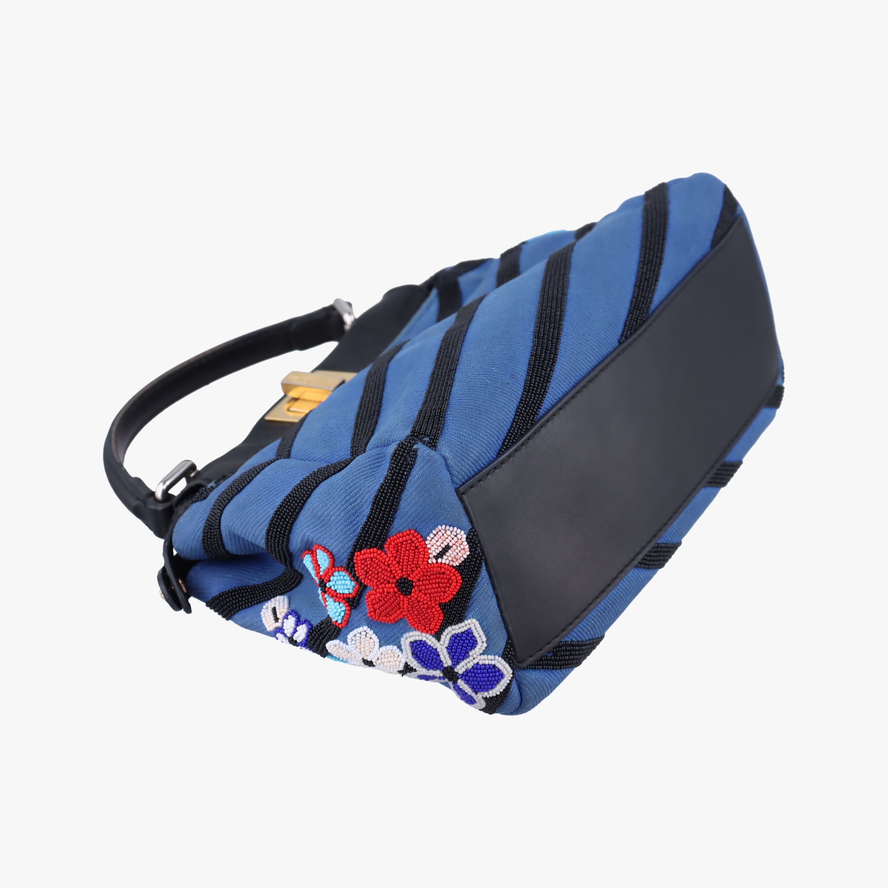 Vintage Fendi PEEKABOO Multicolour Canvas×Leather 8BN244 shoulderbag | stylenewstar