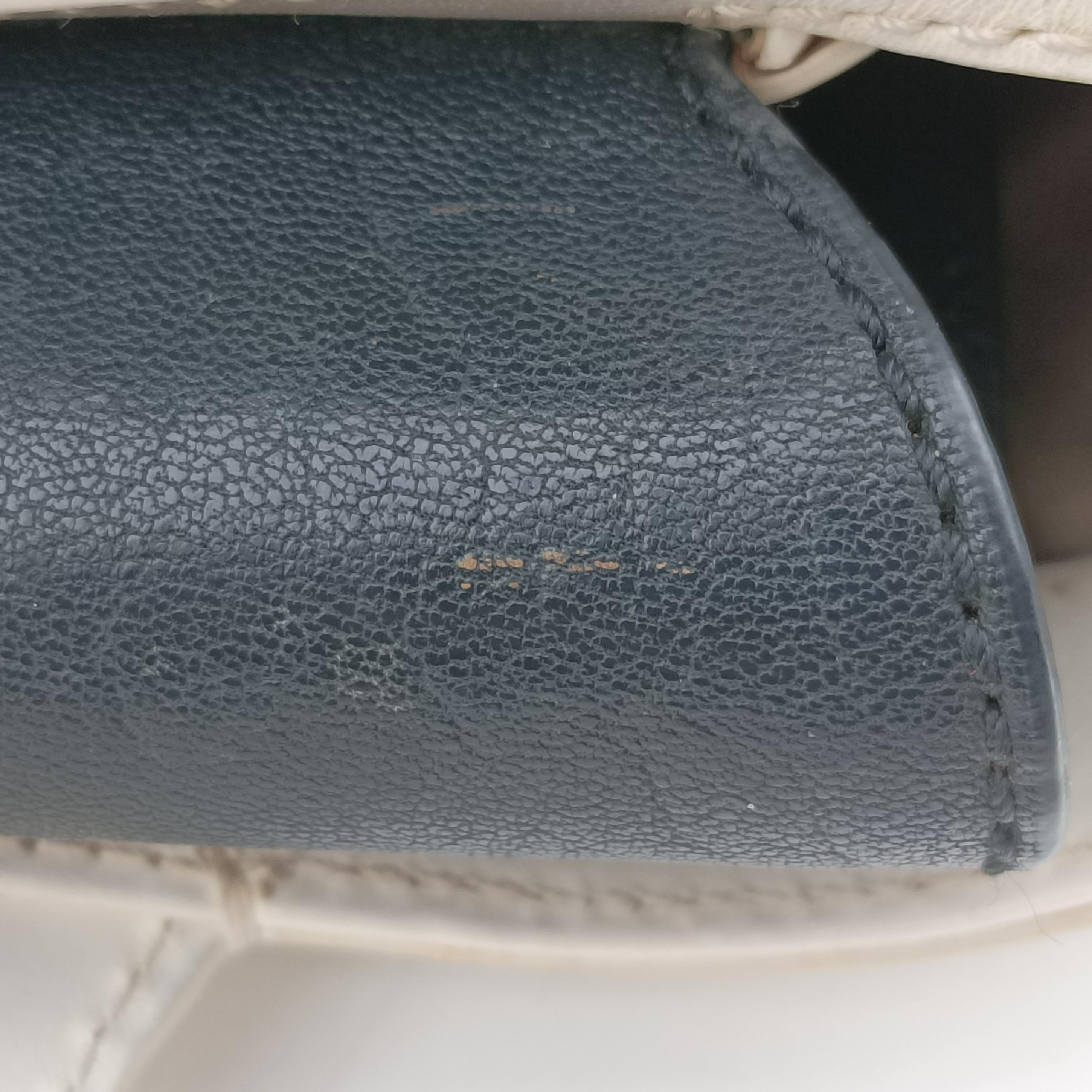 Secondhand Bally Medium Boston Golf Black x White leather  shoulderbag | stylenewstar