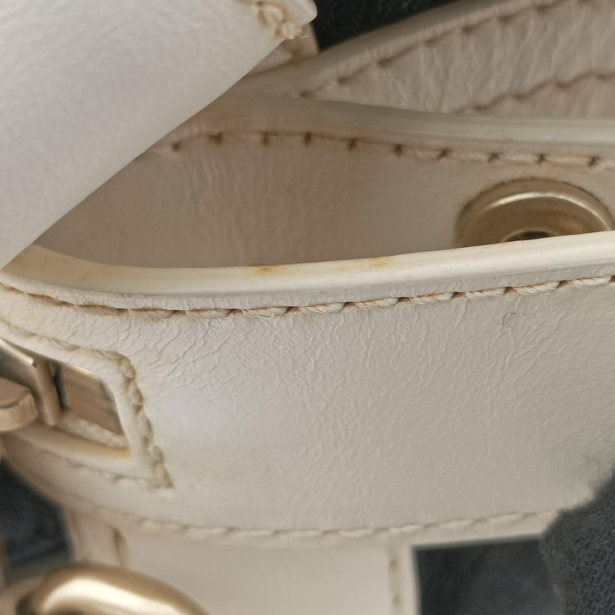 Secondhand Bally Medium Boston Golf Black x White leather  shoulderbag | stylenewstar
