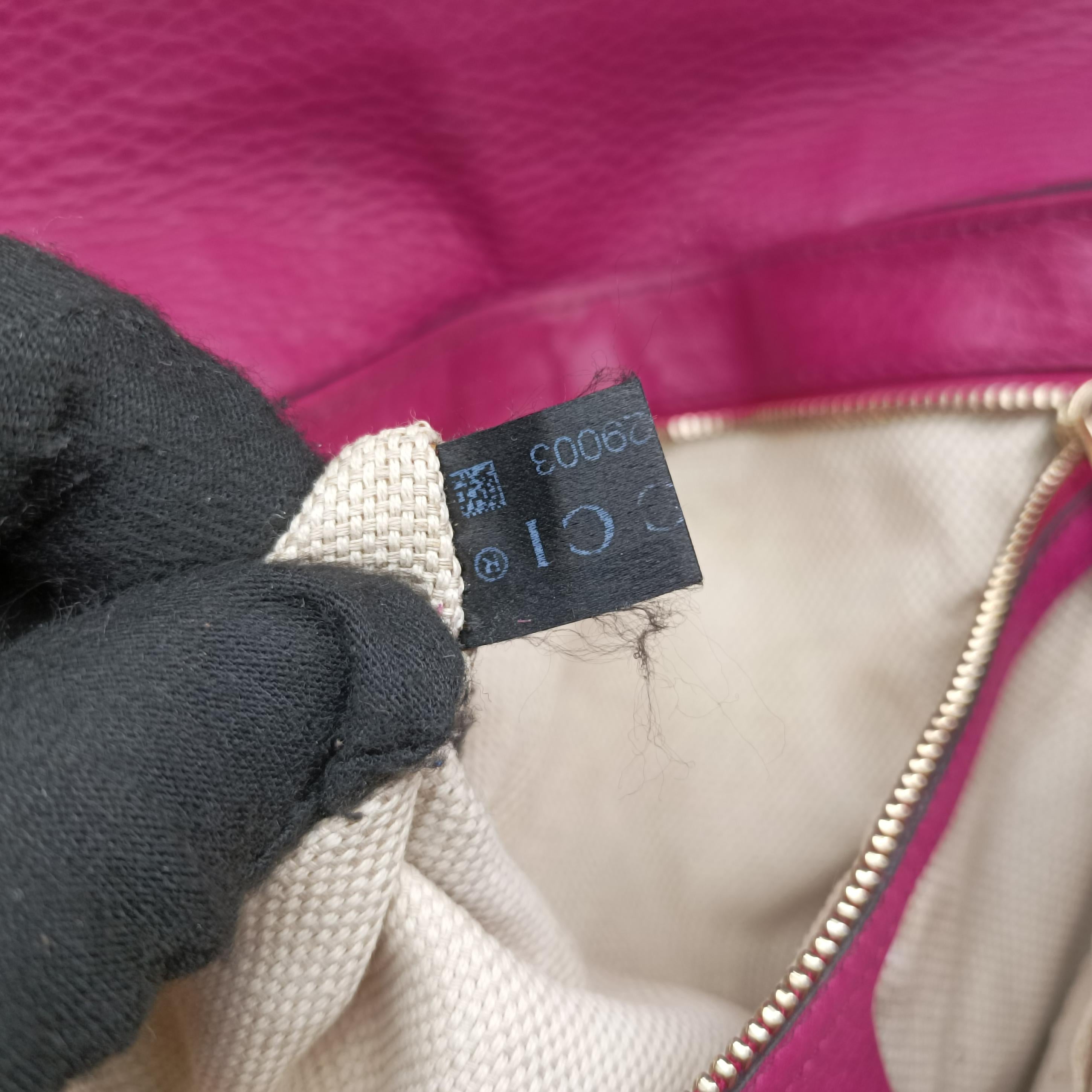 Vintage Gucci SOHO Rose Leather 336752 shoulderbag | stylenewstar