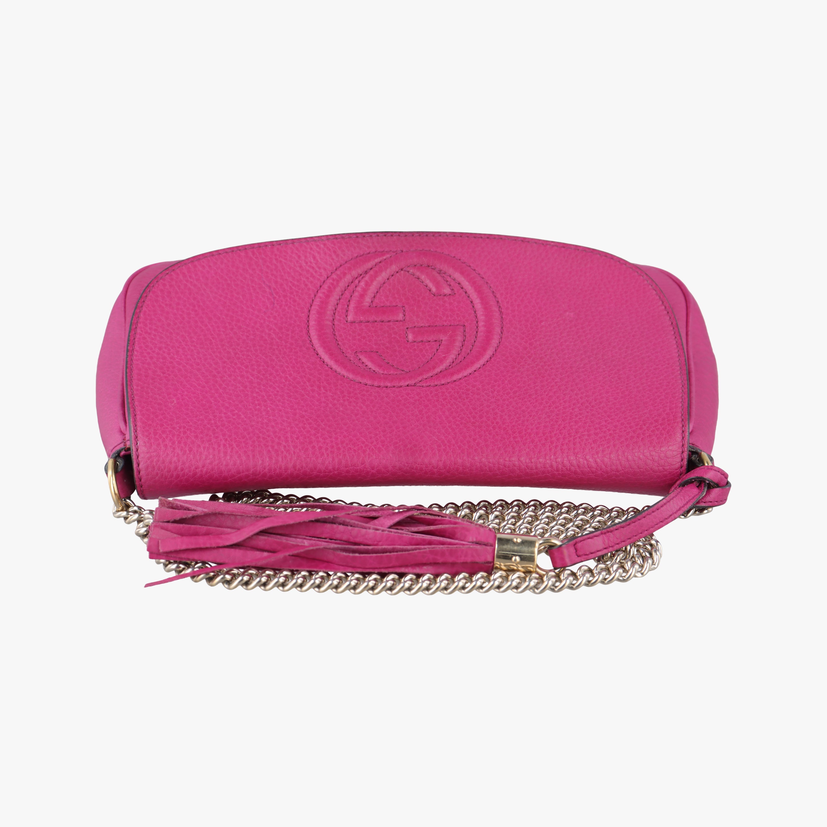 Vintage Gucci SOHO Rose Leather 336752 shoulderbag | stylenewstar