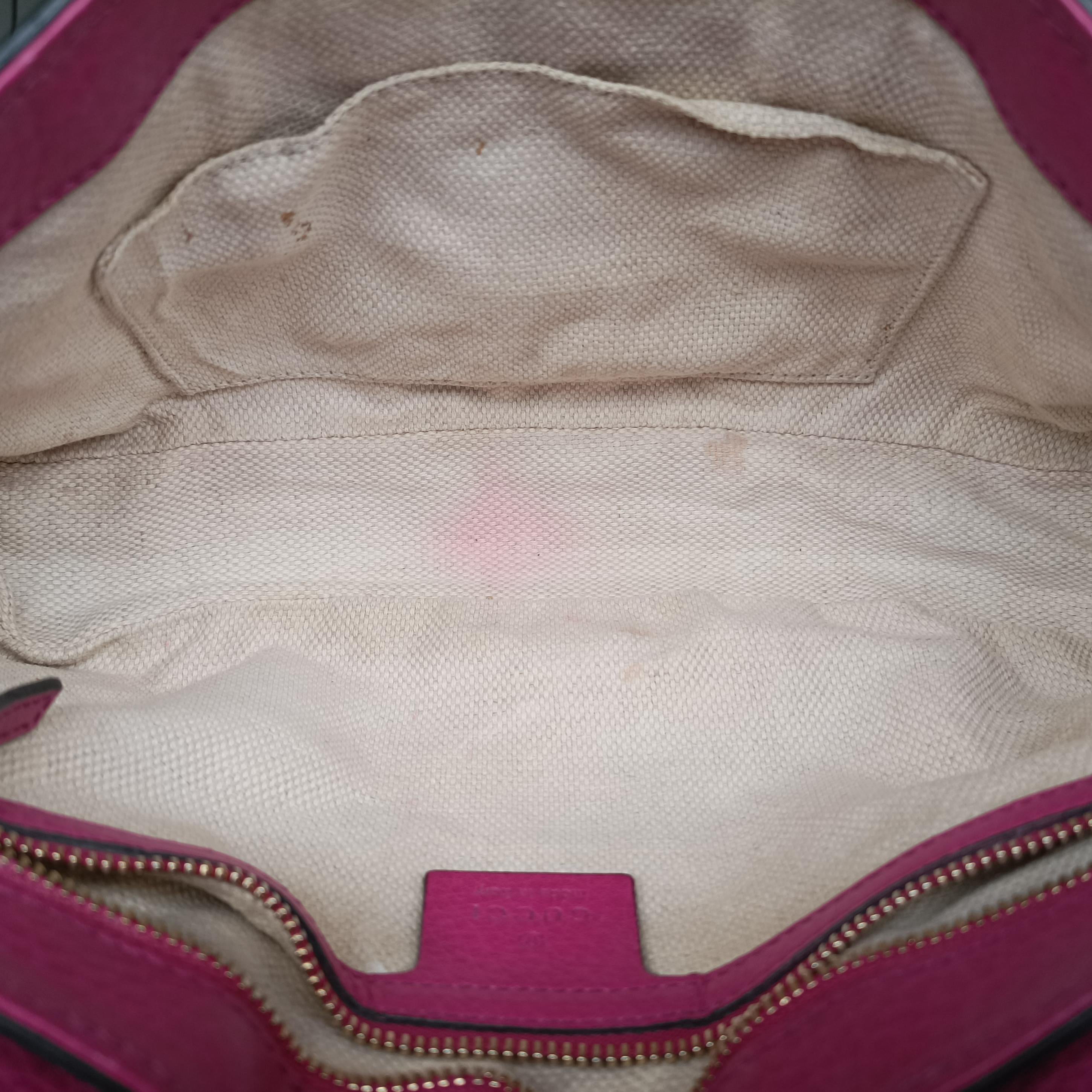 Vintage Gucci SOHO Rose Leather 336752 shoulderbag | stylenewstar