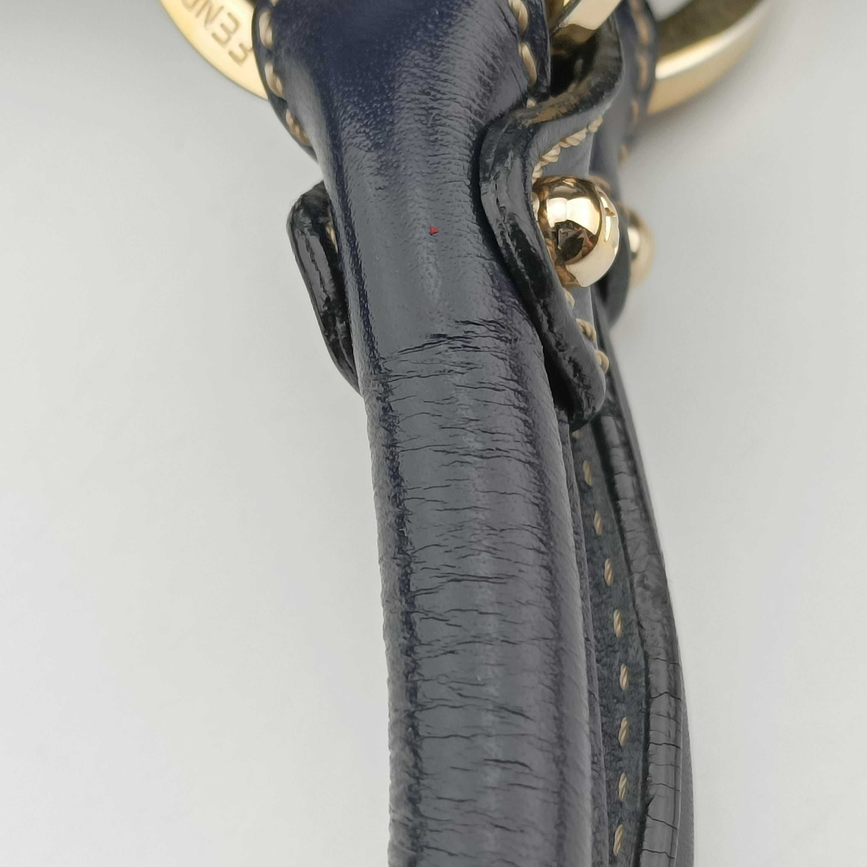 Vintage Fendi Zucca Print Blue Canvas 8BH186 handbag | stylenewstar