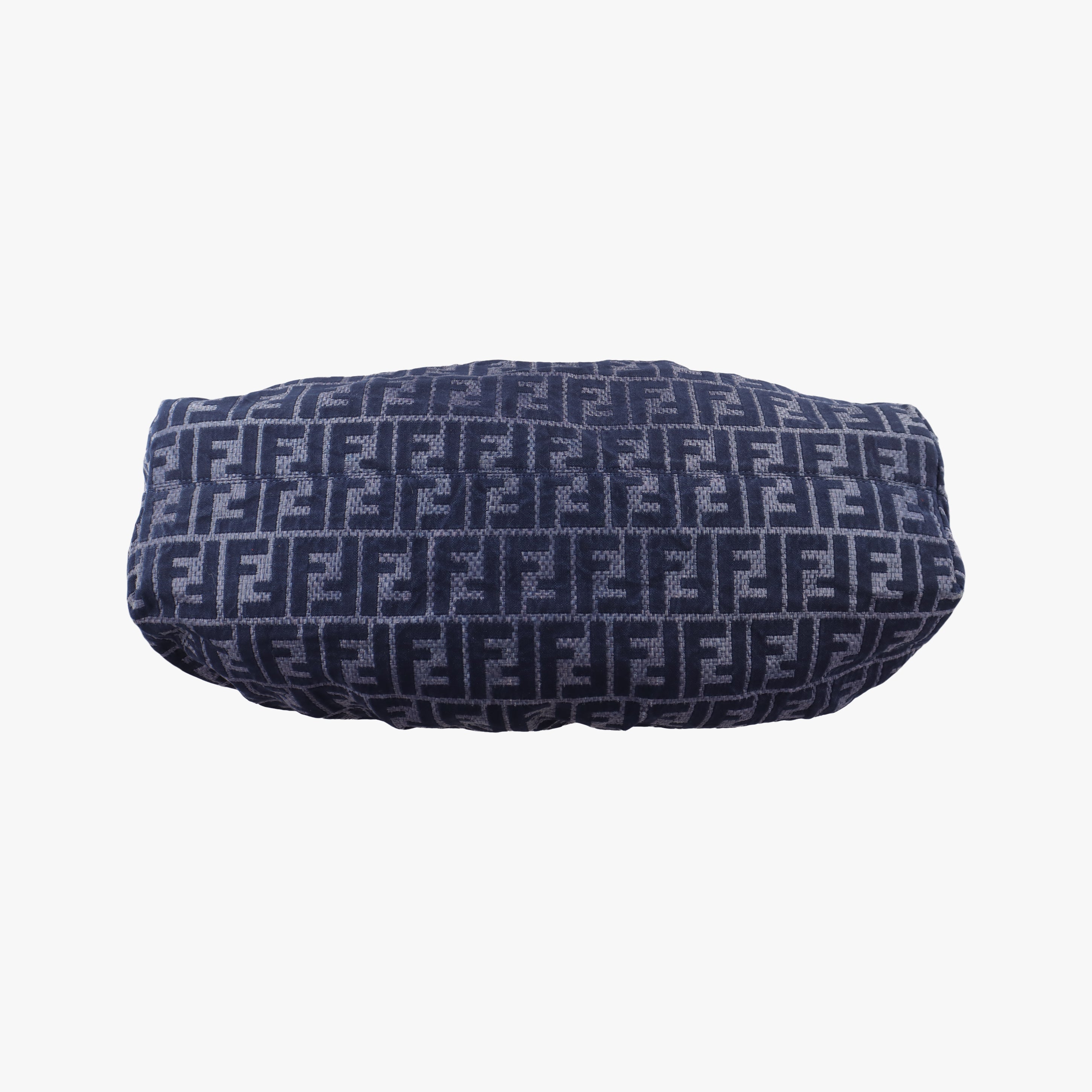 Vintage Fendi Zucca Print Blue Canvas 8BH186 handbag | stylenewstar