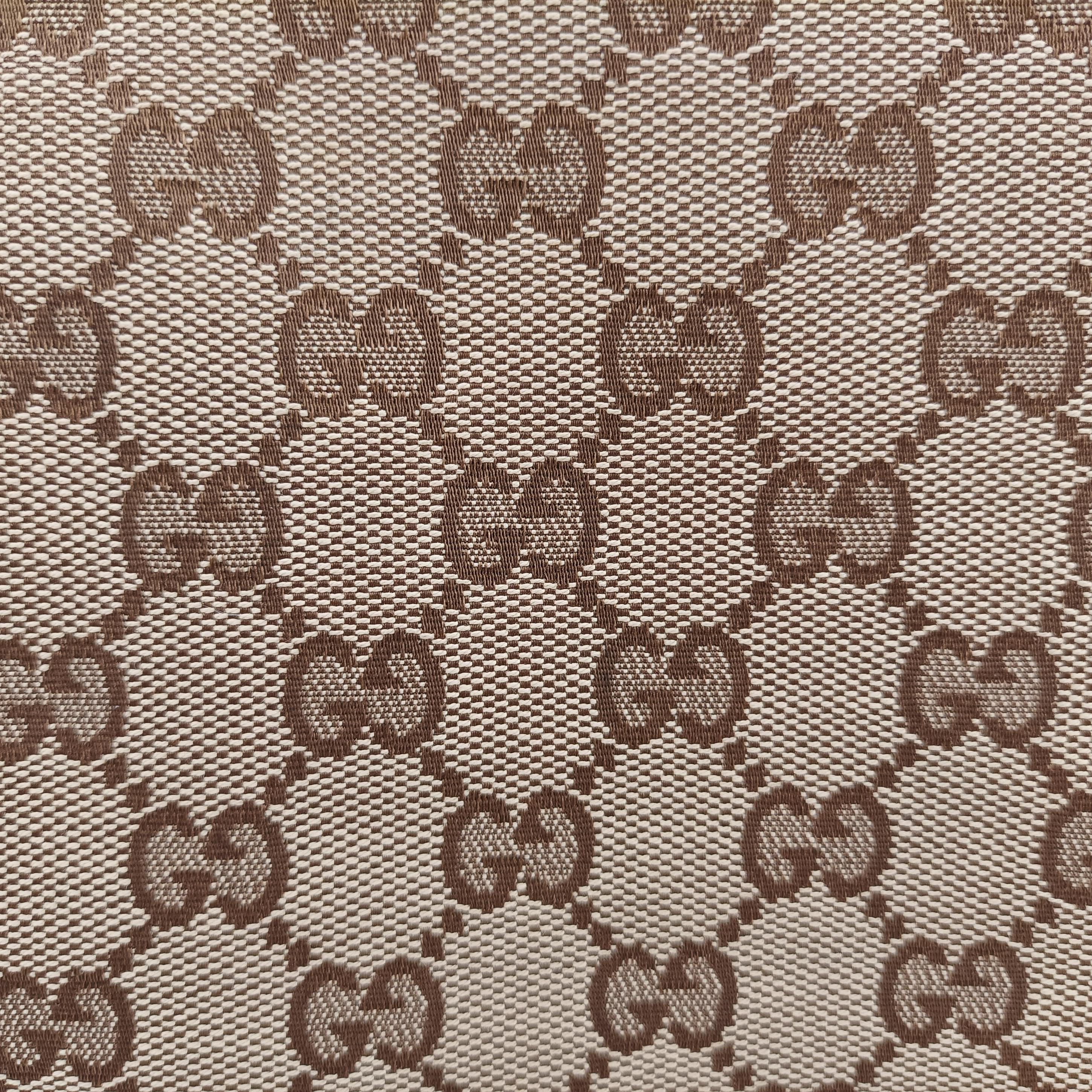 Pre-owned Gucci Miss GG Hobo beige×orange canvas x leather 326514 shoulderbag | stylenewstar