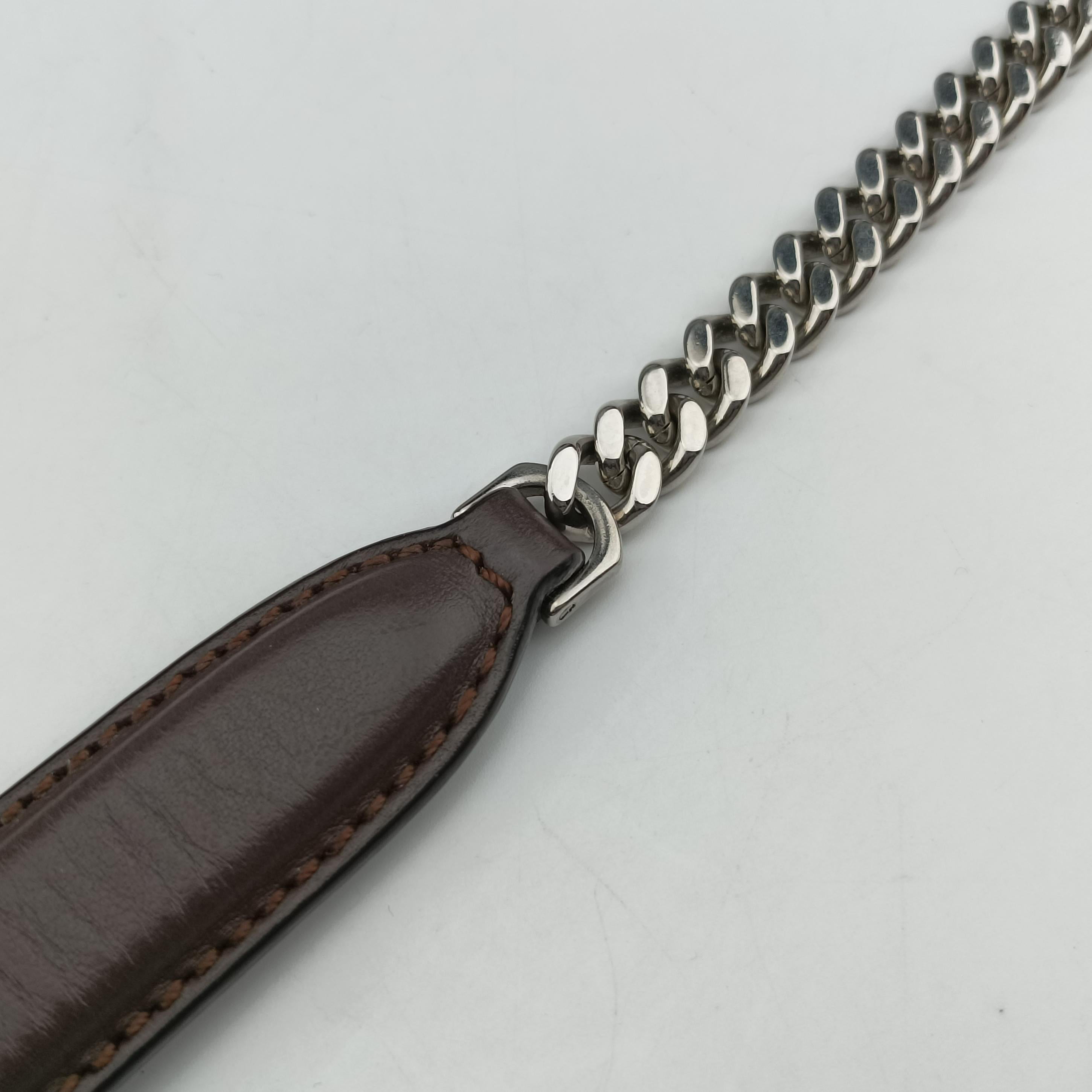 Secondhand Fendi Dotcom Click Small Brown Leather 8BN299 shoulderbag | stylenewstar