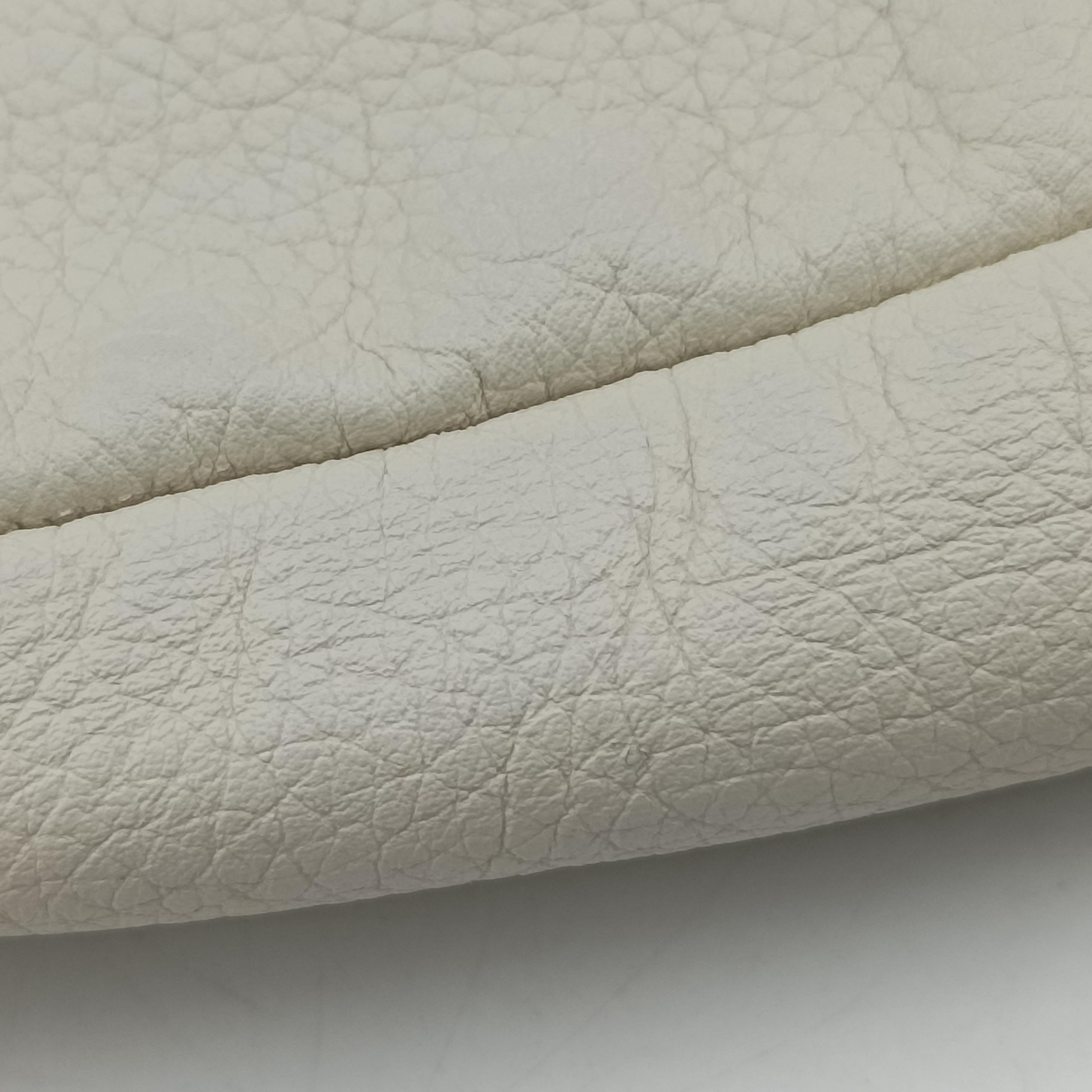 Pre-owned Gucci Gucci Print White Leather 493869 bum bag/waist bag | stylenewstar