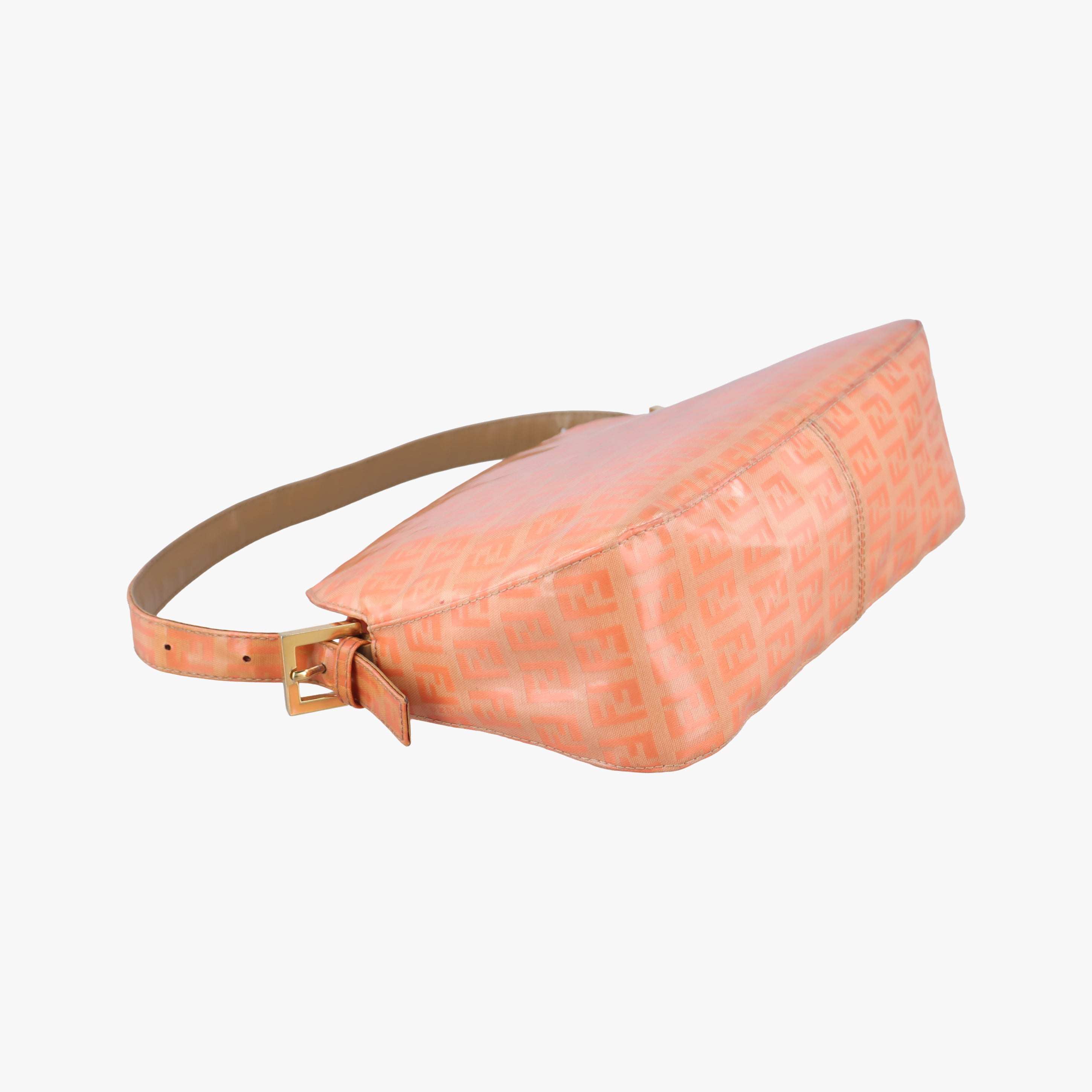 Pre-owned Fendi Baguette Pink Patent  shoulderbag | stylenewstar