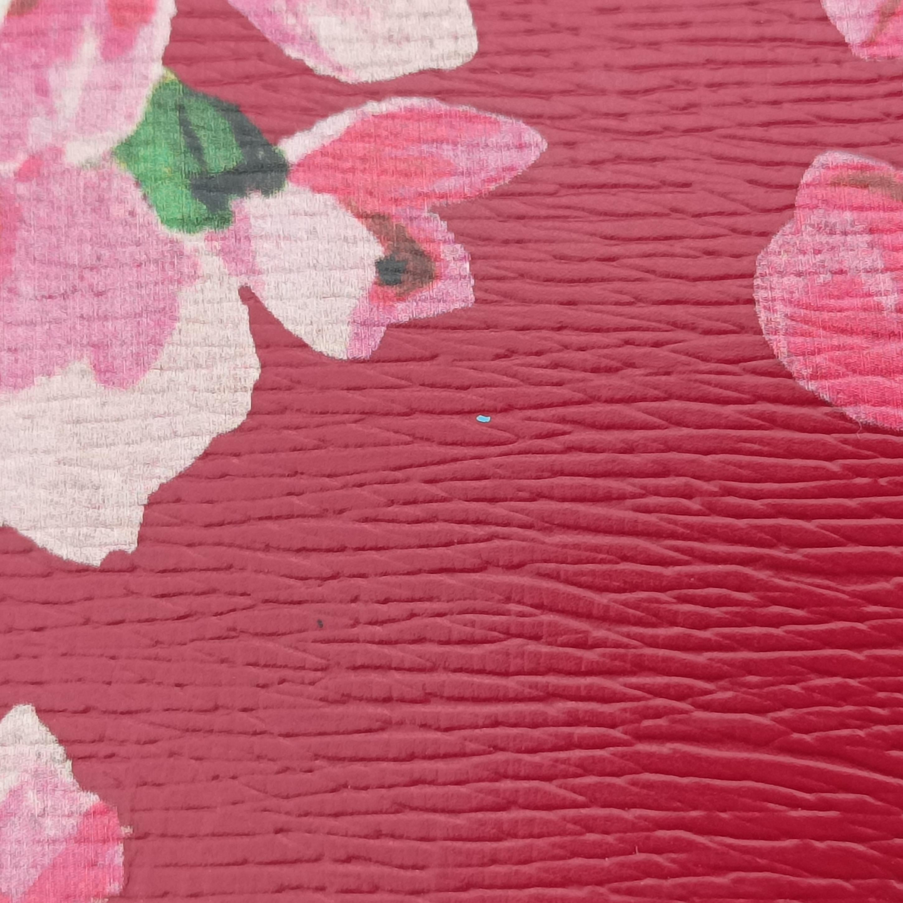 Pre-owned Gucci Bamboo Shopper Red×Multicolour Leather 323660 handbag | stylenewstar