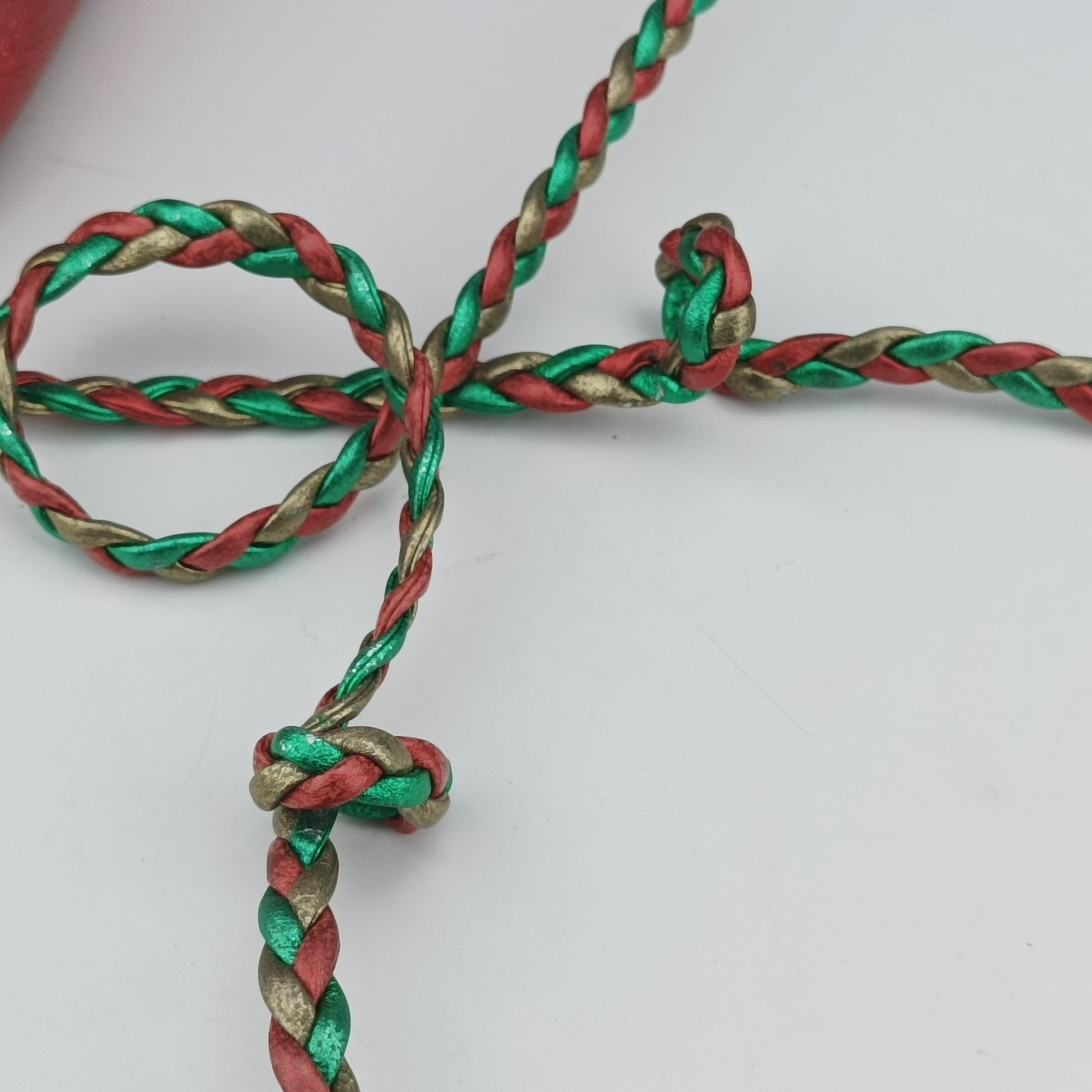 Pre-owned Gucci Laminate Red×Green Leather 534951 shoulderbag | stylenewstar