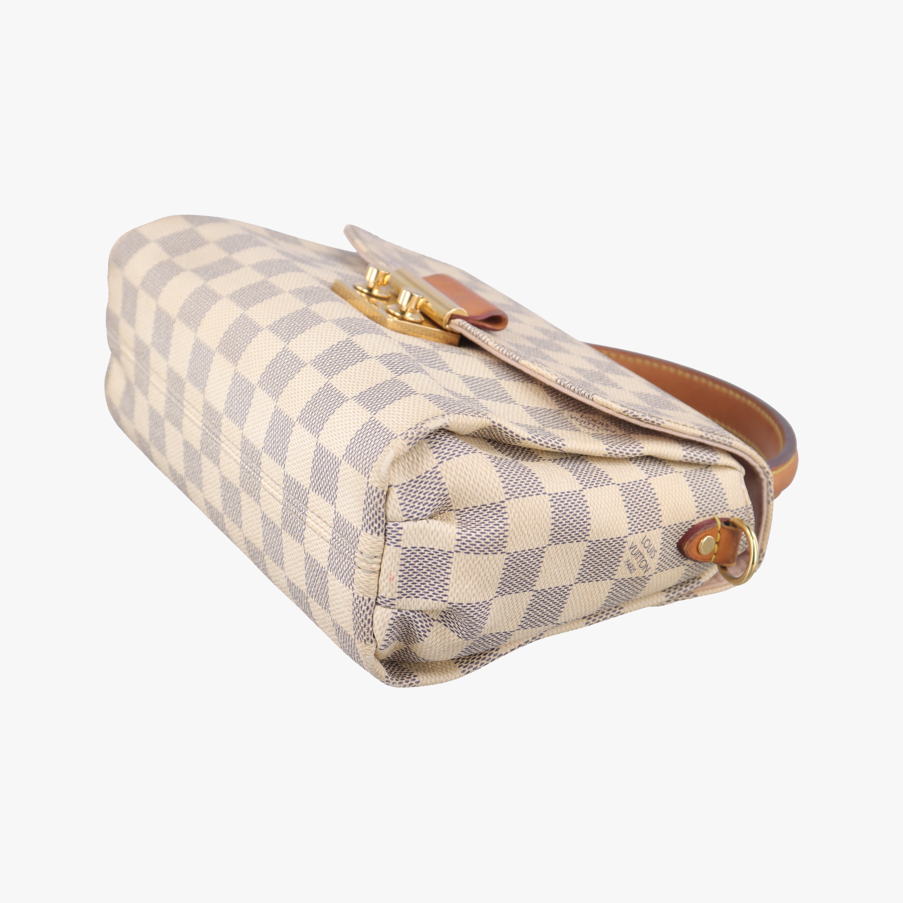Pre-owned Louis Vuitton CROISETTE AZUR Damier Canvas N41581 shoulderbag | stylenewstar