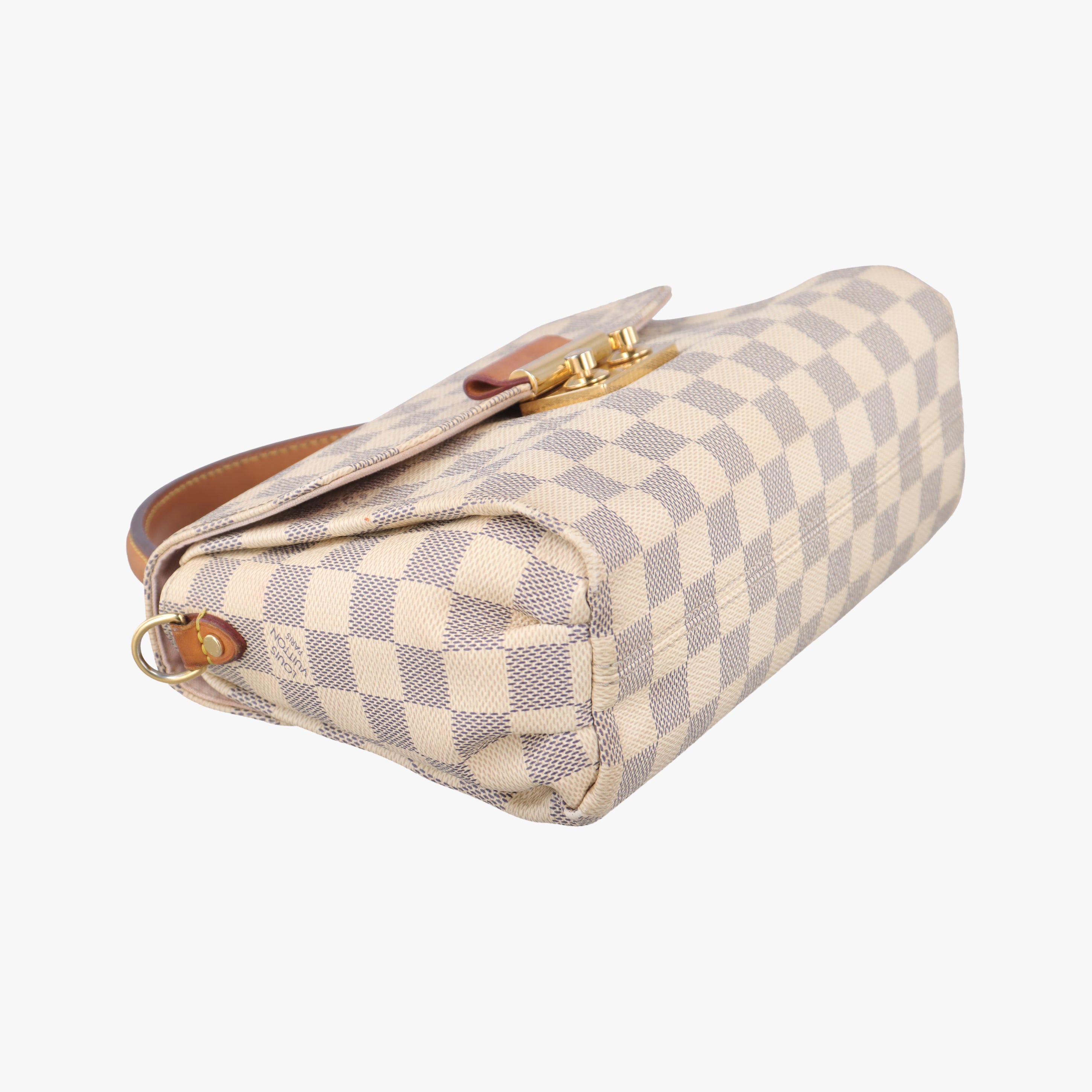 Pre-owned Louis Vuitton CROISETTE AZUR Damier Canvas N41581 shoulderbag | stylenewstar