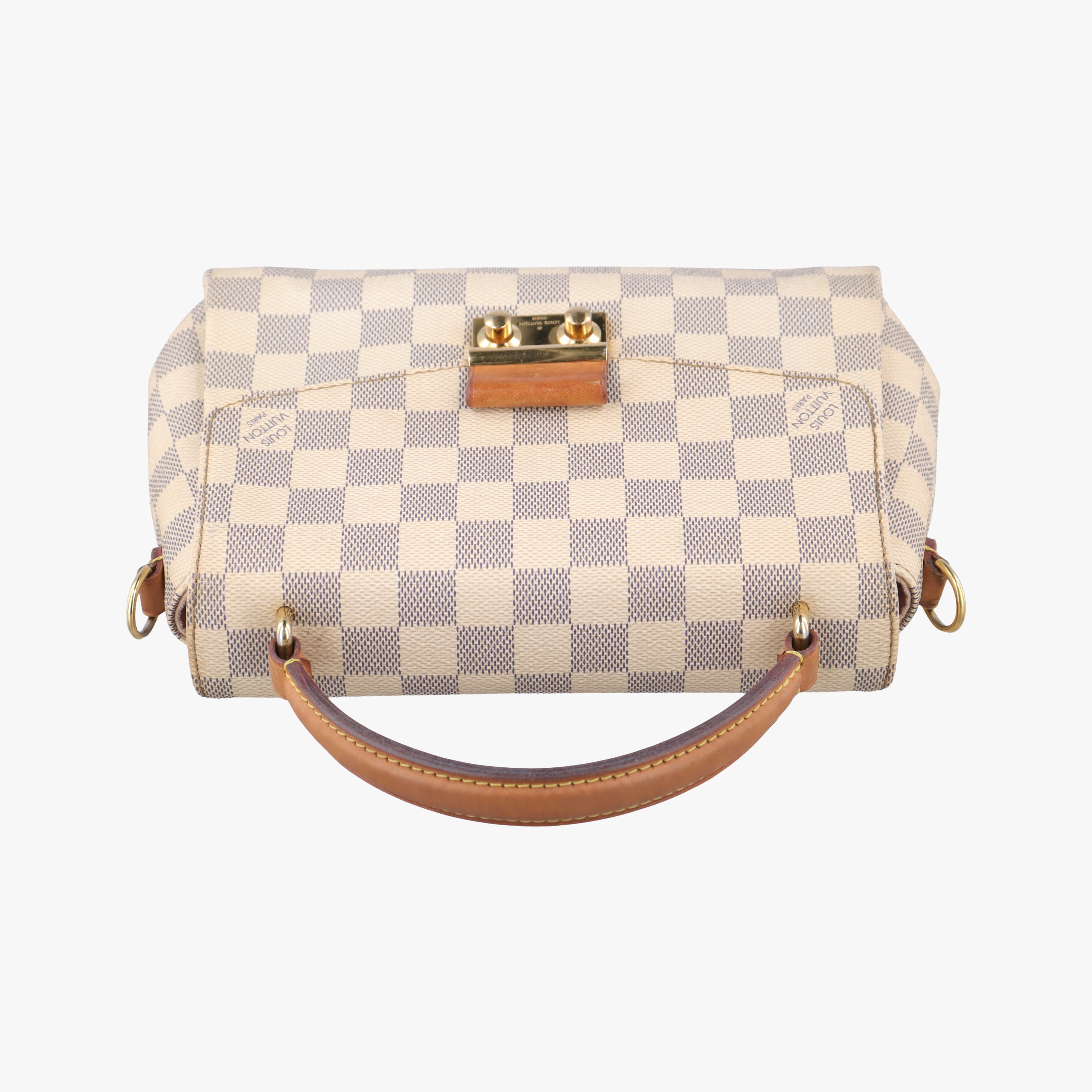 Pre-owned Louis Vuitton CROISETTE AZUR Damier Canvas N41581 shoulderbag | stylenewstar