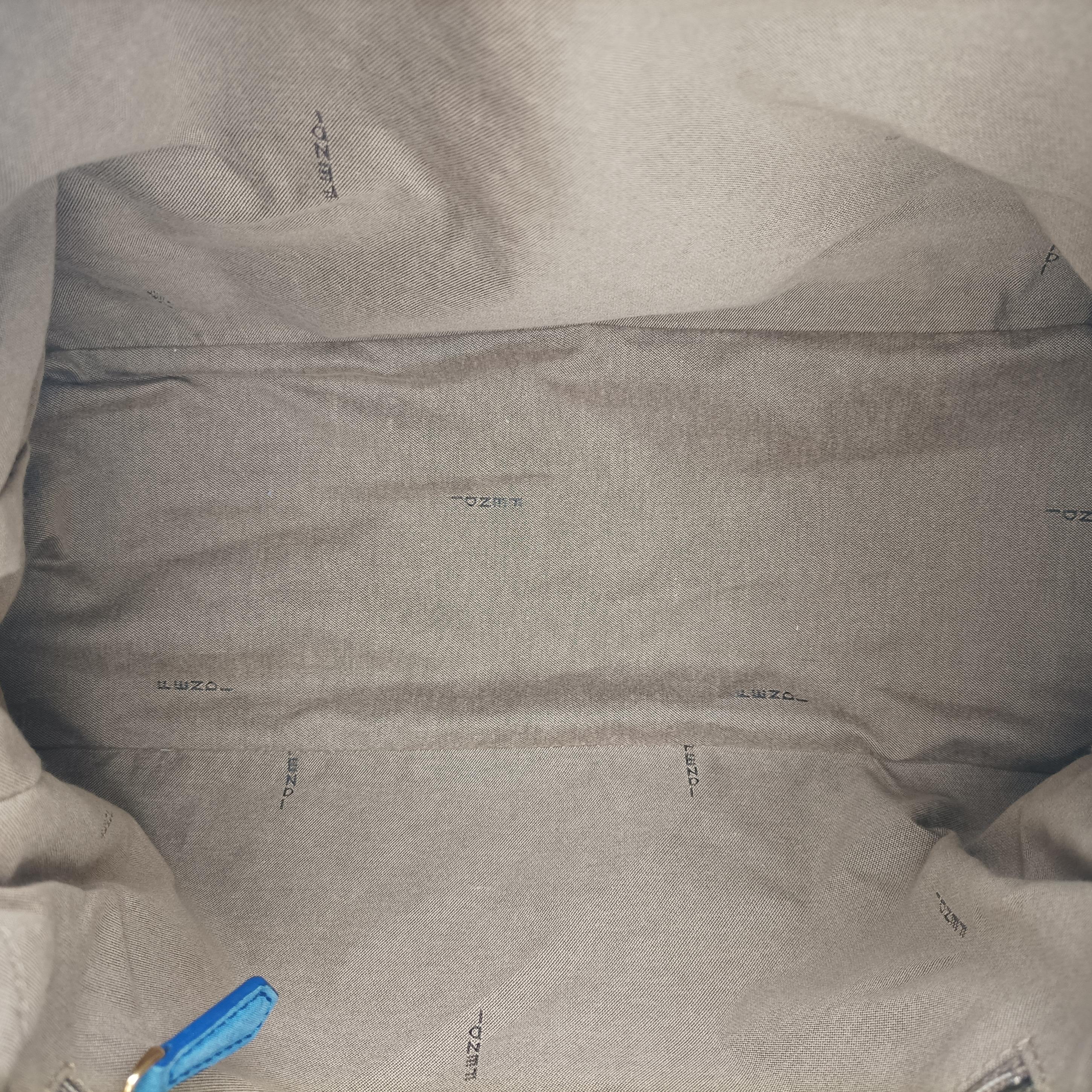 Secondhand Fendi Big Mamma Forever Flap Blue Leather 8BR638 shoulderbag | stylenewstar