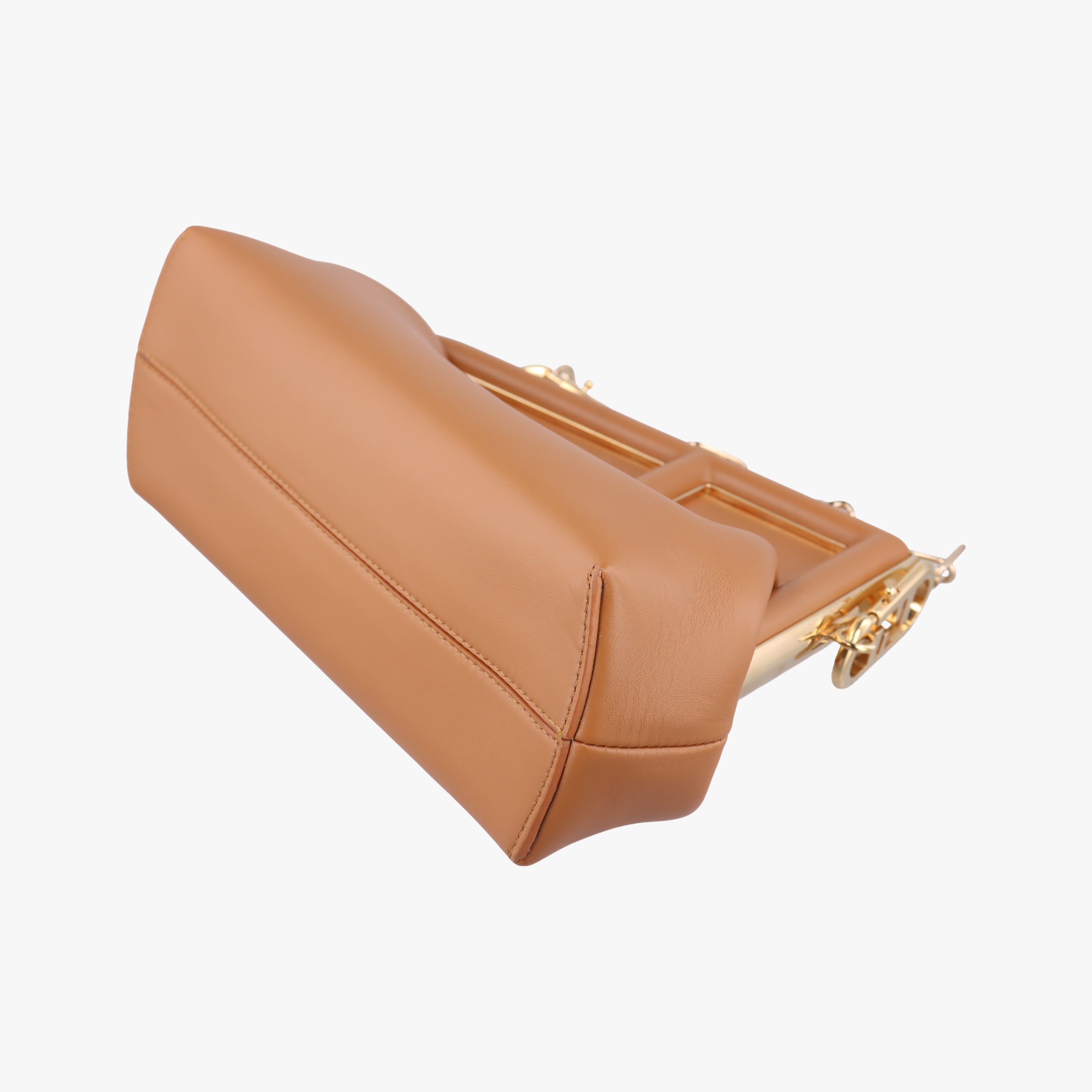 Secondhand Fendi First small Brown Leather 8BP129 shoulderbag | stylenewstar