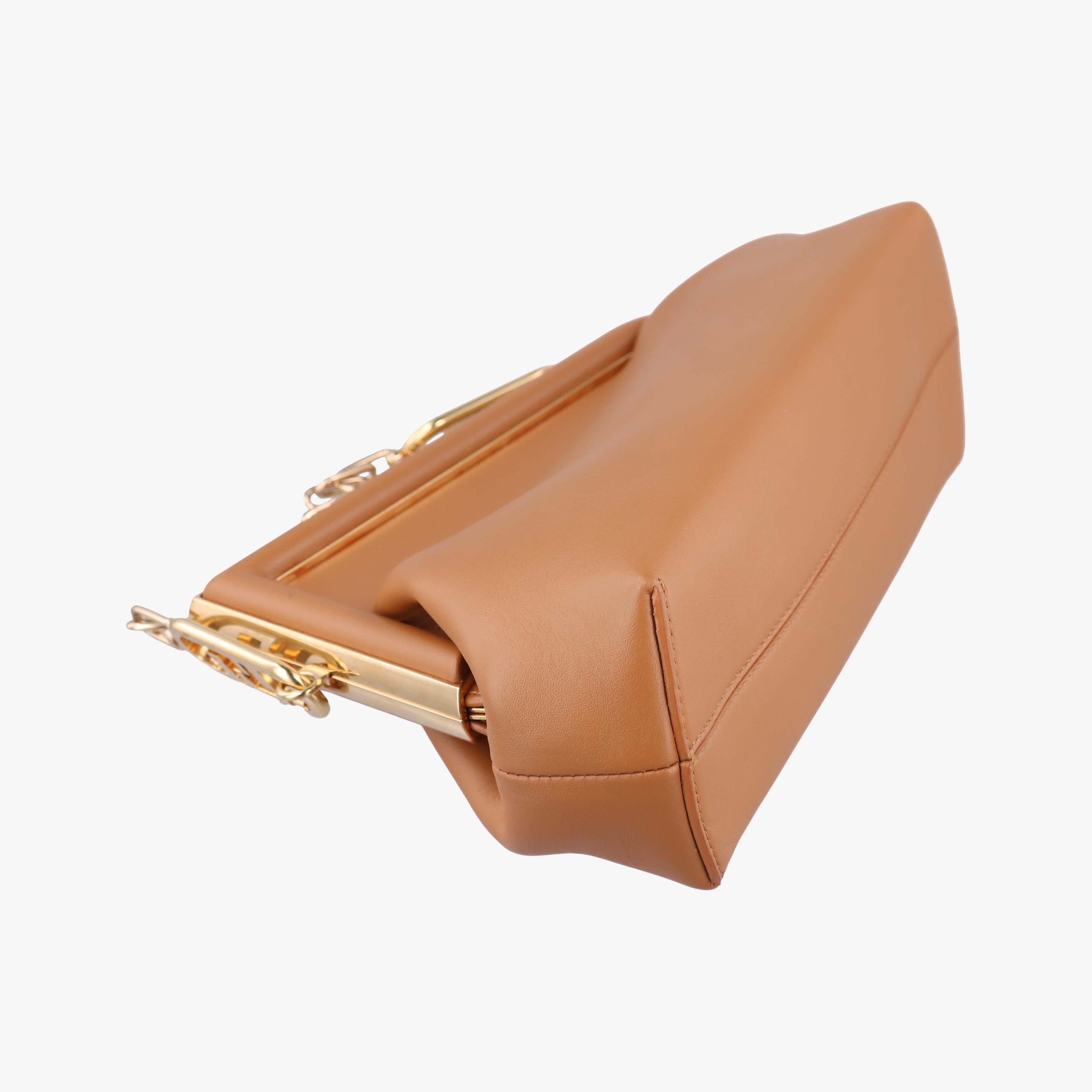 Secondhand Fendi First small Brown Leather 8BP129 shoulderbag | stylenewstar