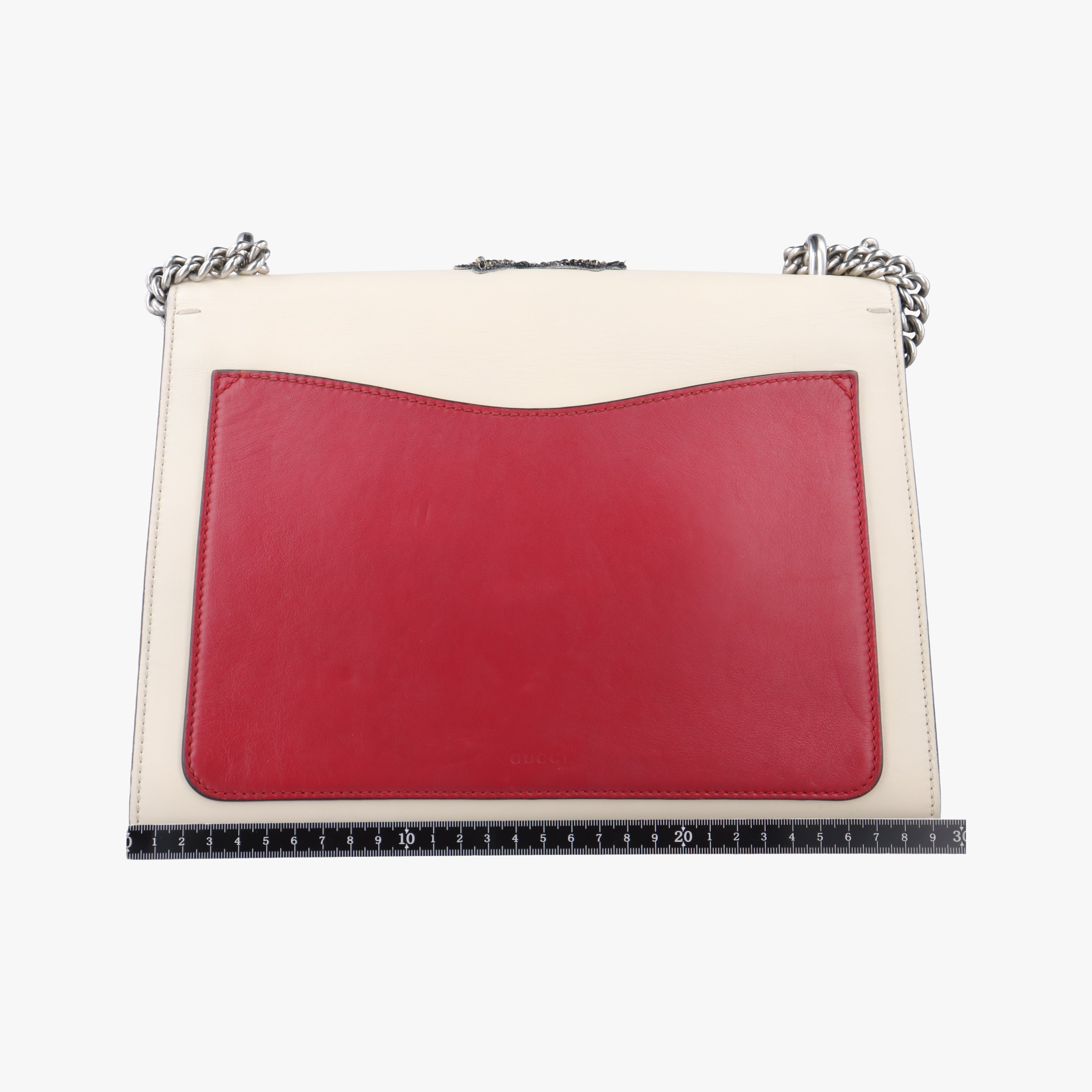 Pre-owned Gucci Dionysus Red x White x Navy x Multicolor Leather 403348 shoulderbag | stylenewstar